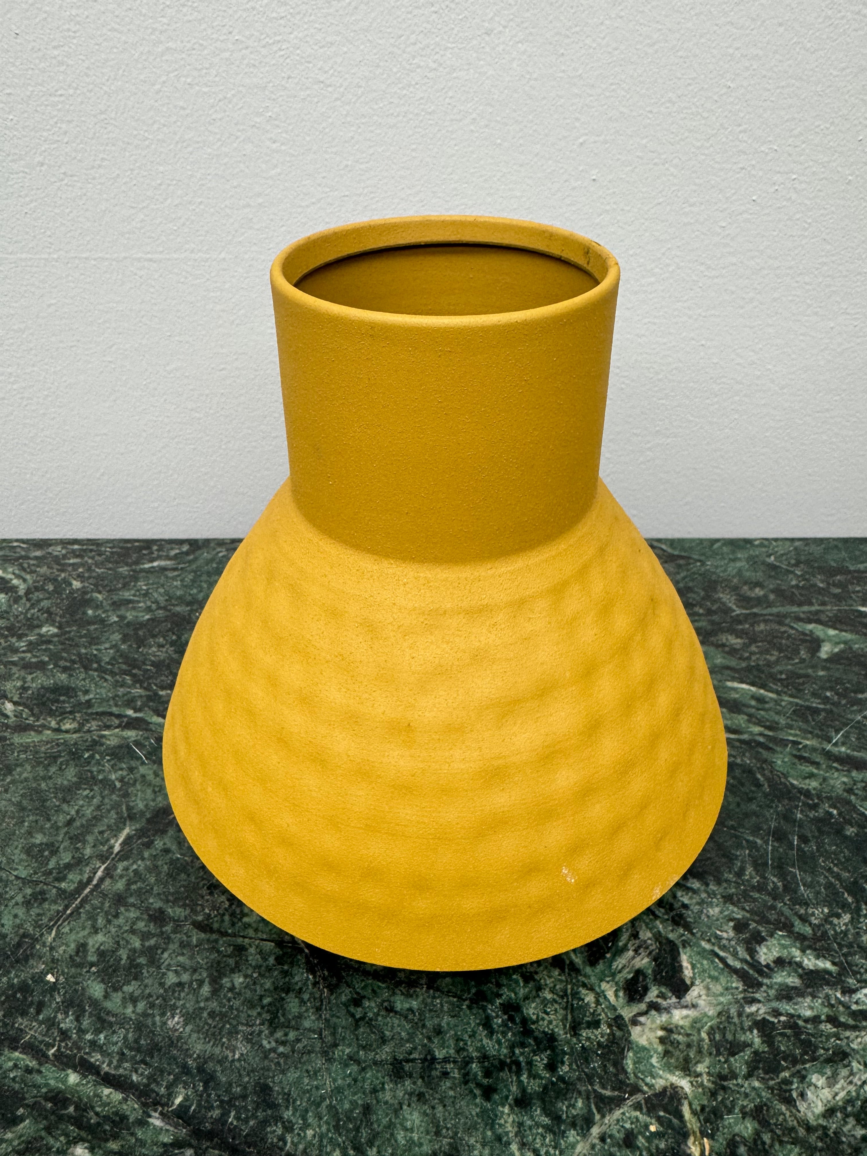 Isira Vase in Mustard by Bloomingville