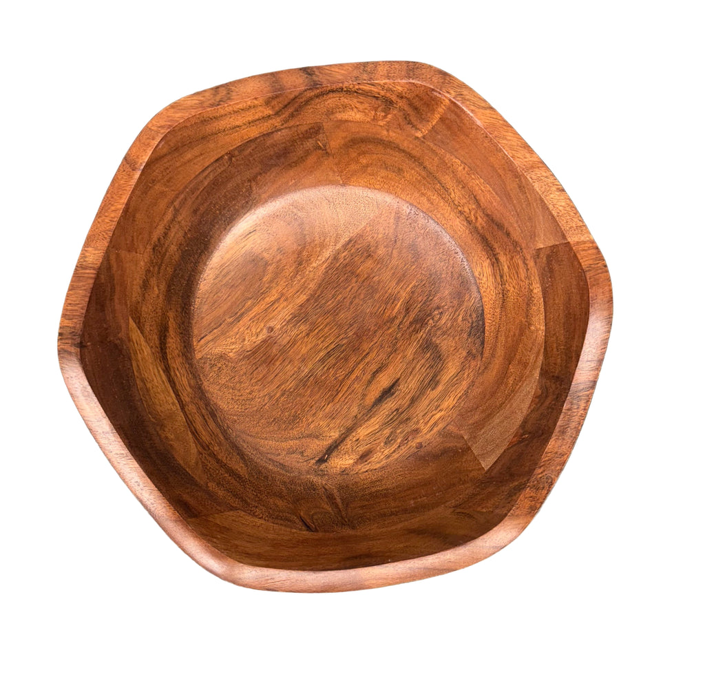 Coton Colors - Fundamental Wood 11 in. Ruffle Bowl by Laura Johnson