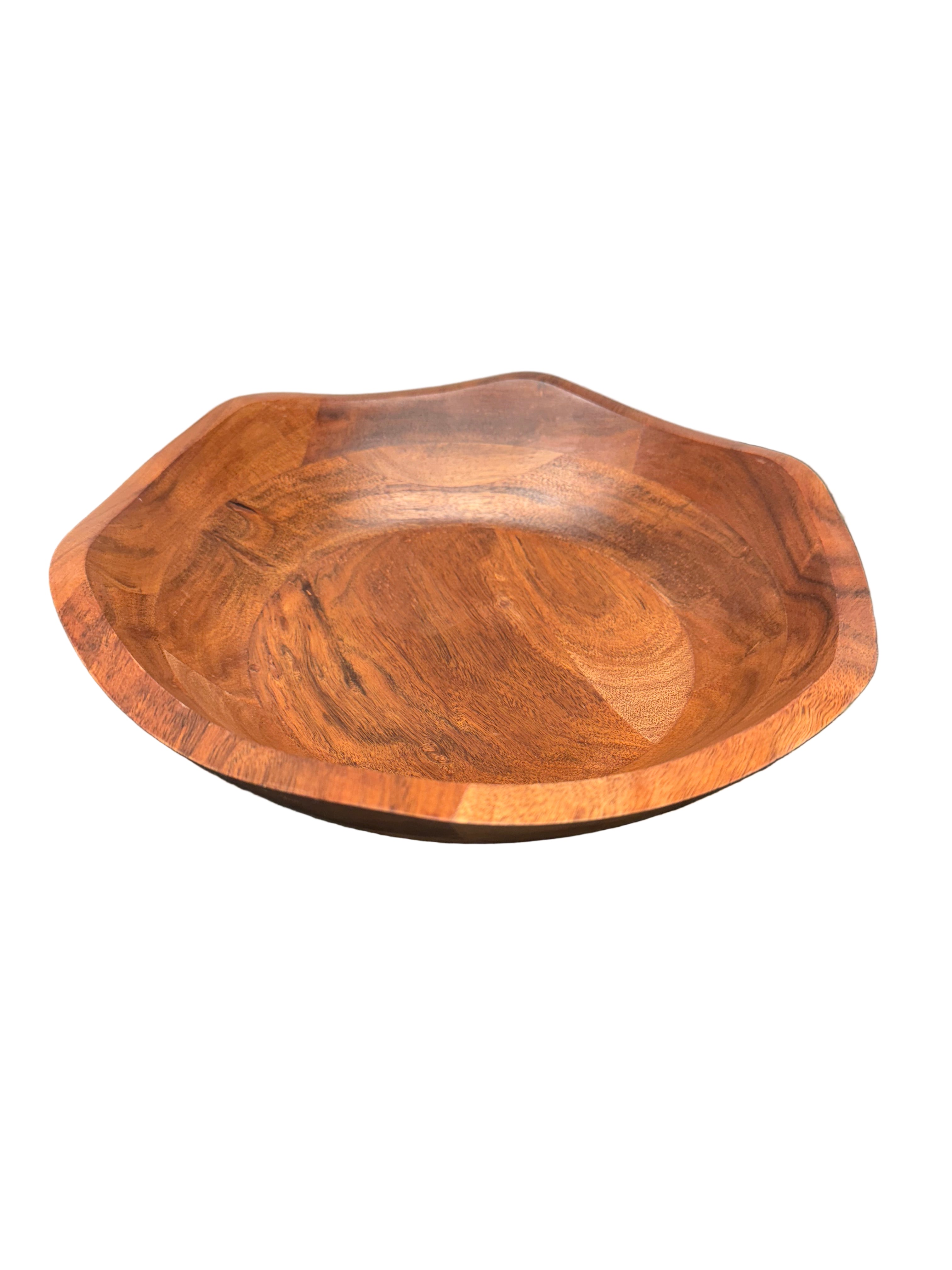 Coton Colors - Fundamental Wood 11 in. Ruffle Bowl by Laura Johnson