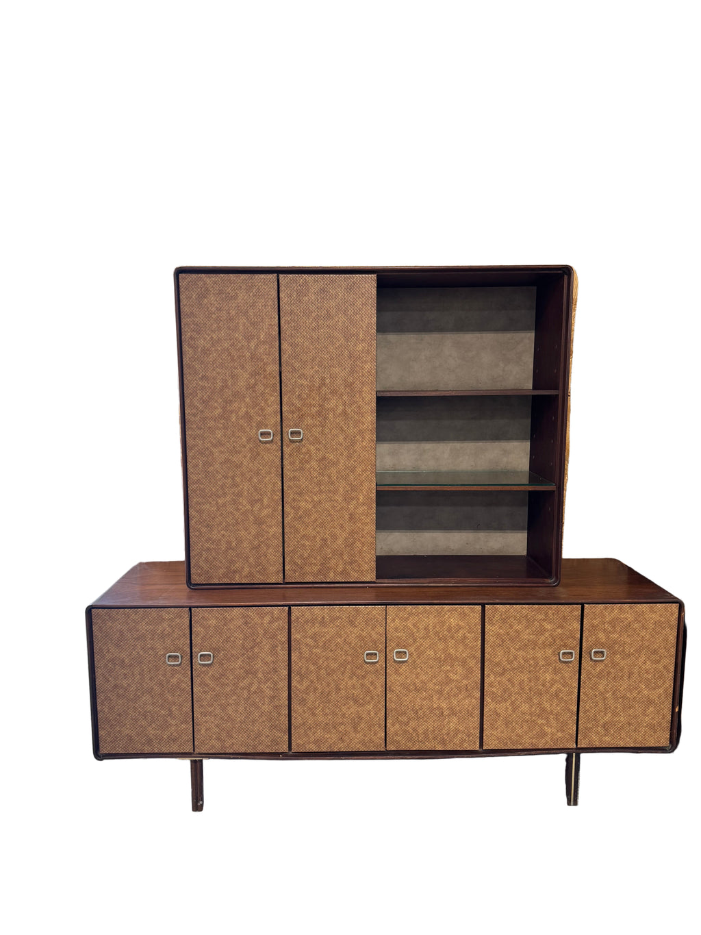 Vintage Mid Century Modern Credenza Cabinet