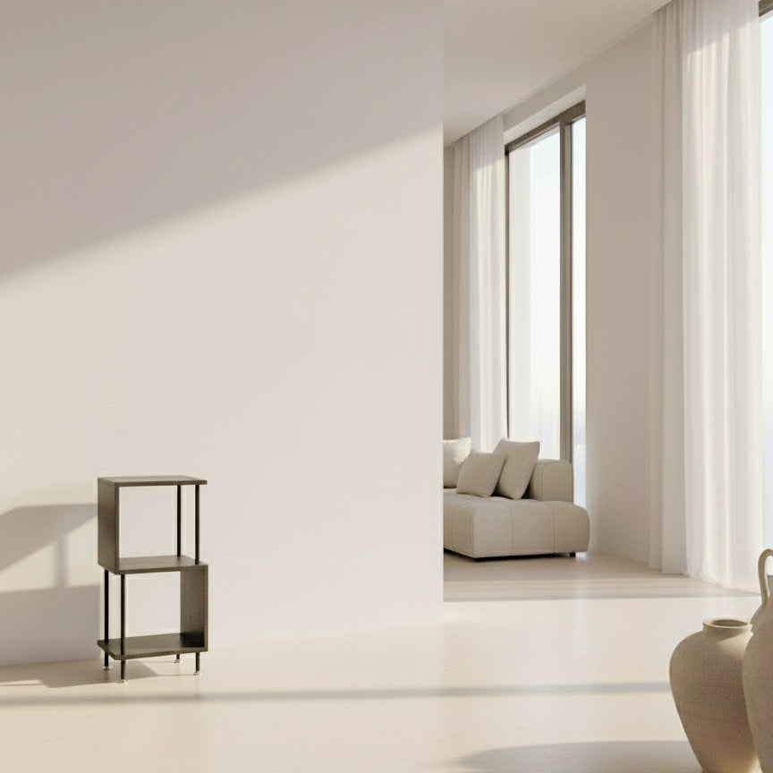 Convenience Concepts Graystone 3 Tier Side Table