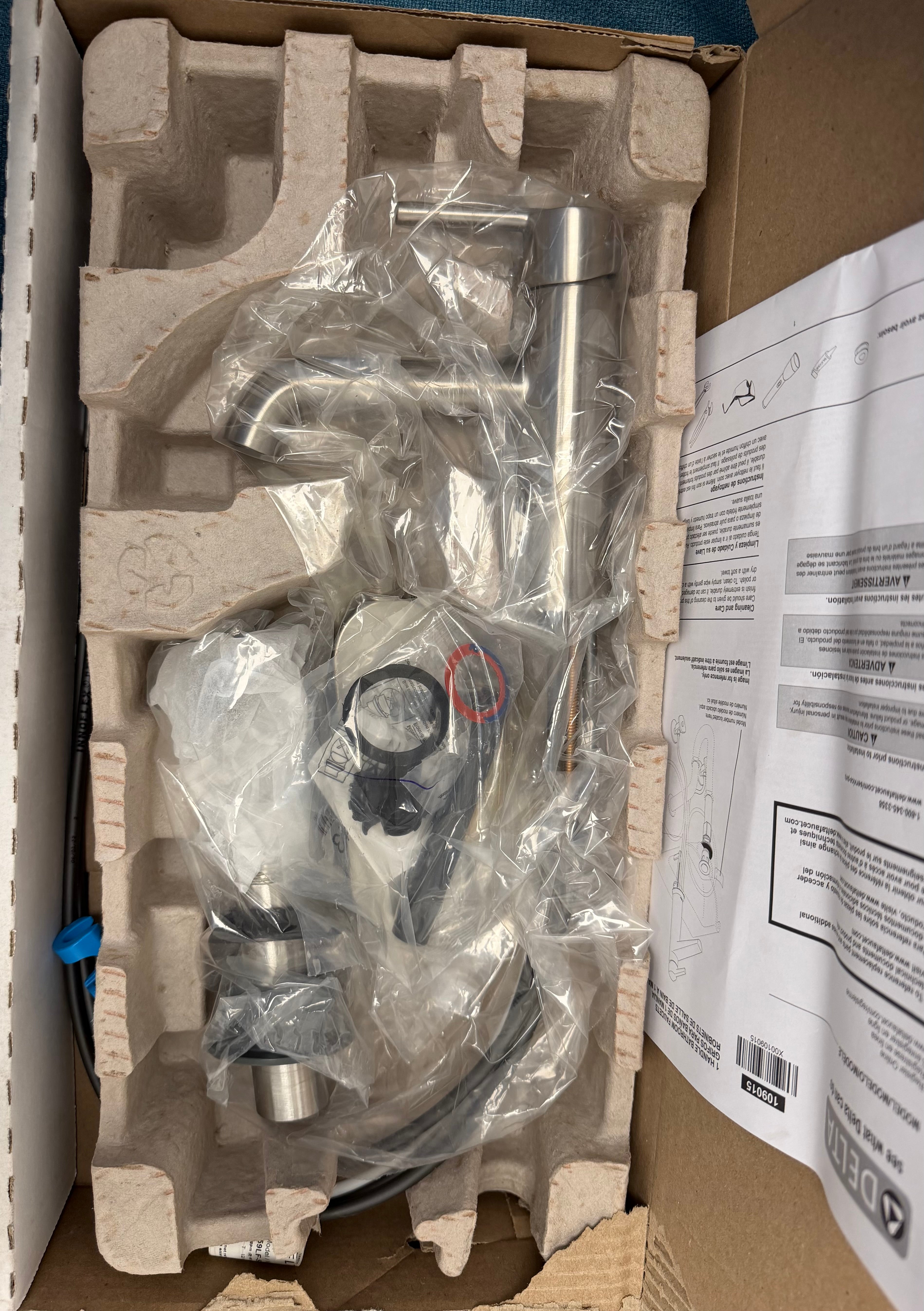 Delta Trinsic Single Handle Bathroom Faucet (559LF-SSMPU)