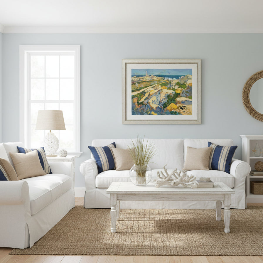 "Menorca" Original Limited-Edition Serigraph on Paper by Manel Anoro