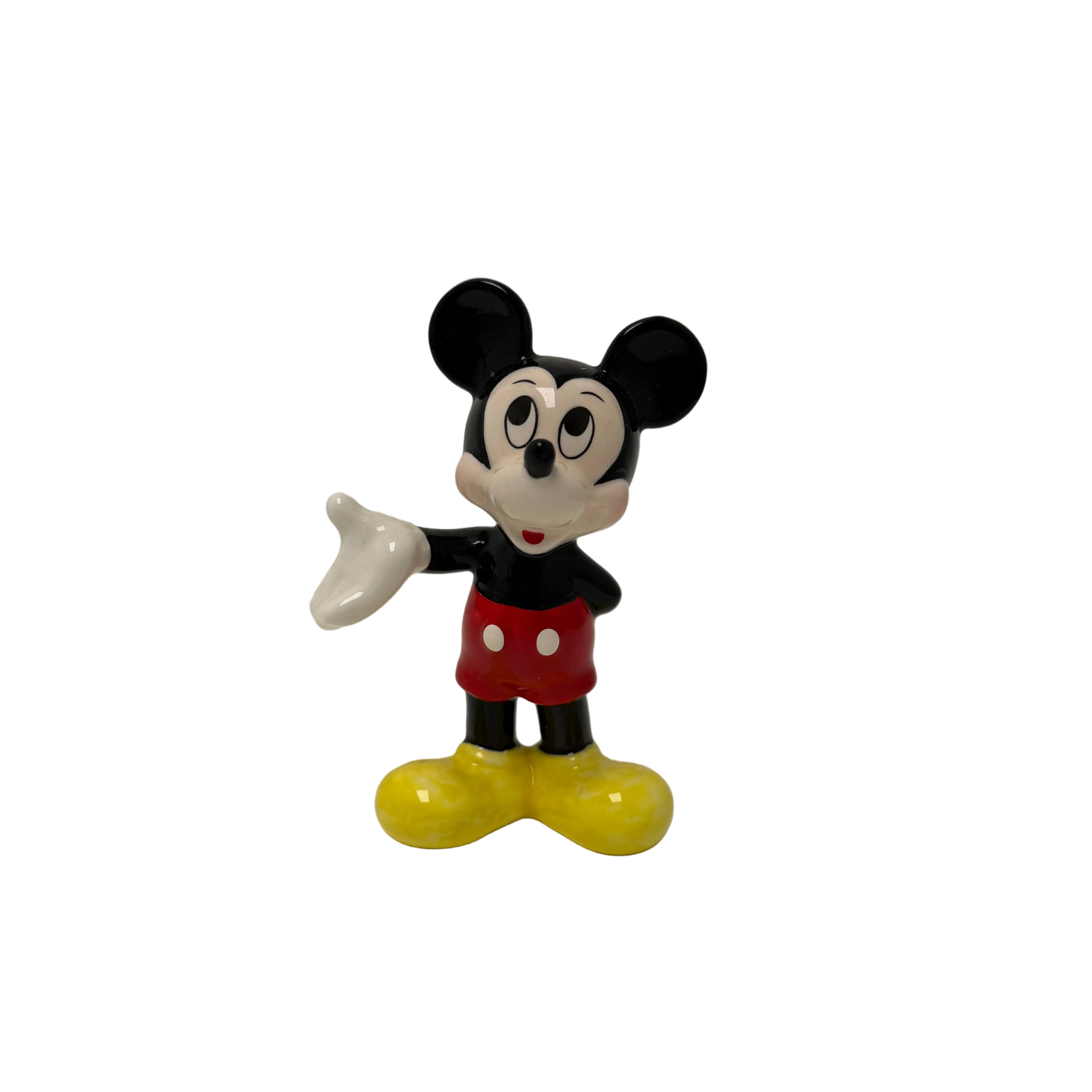 Vintage Mickey Mouse Ceramic Figurine