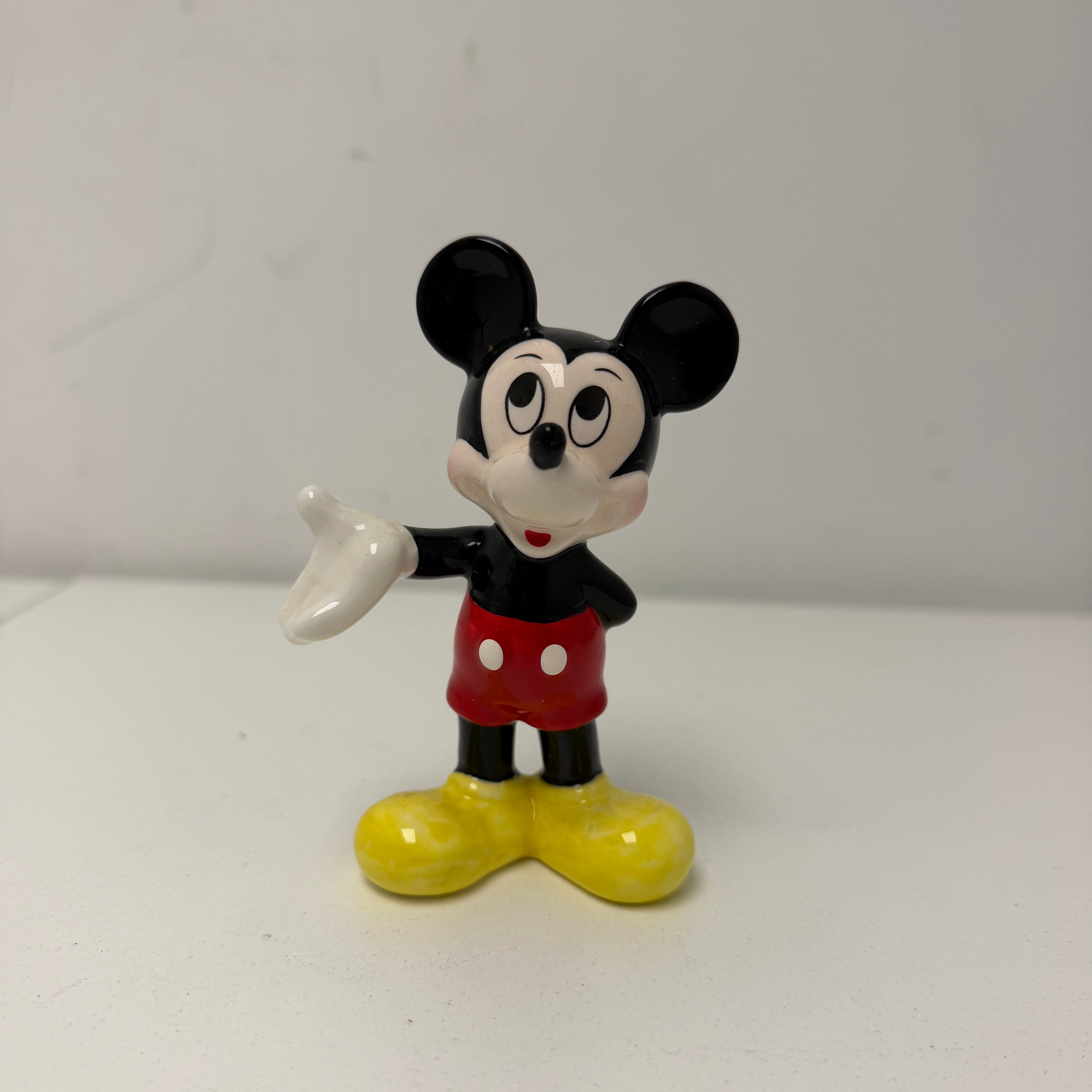 Vintage Mickey Mouse Ceramic Figurine
