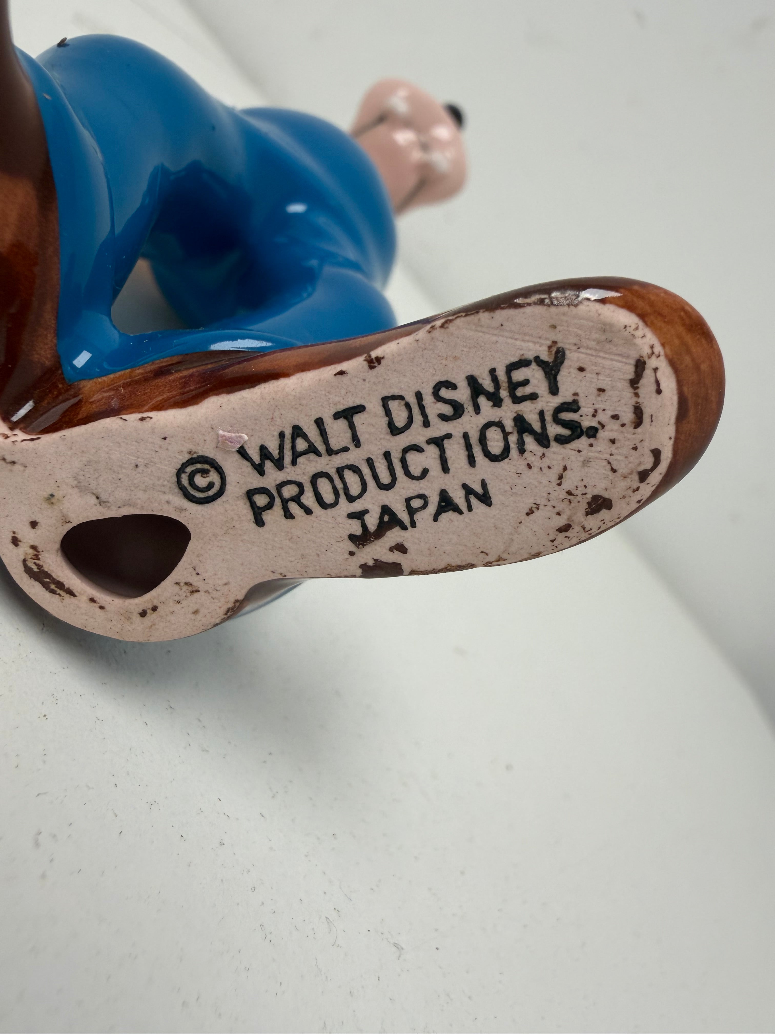 Vintage Walt Disney Productions Goofy Ceramic Figurine