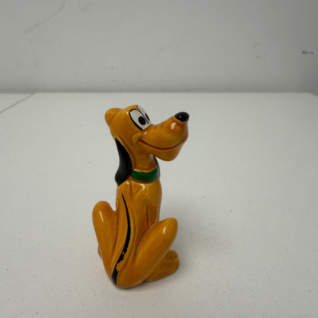 Vintage Walt Disney Productions Pluto Ceramic Figurine