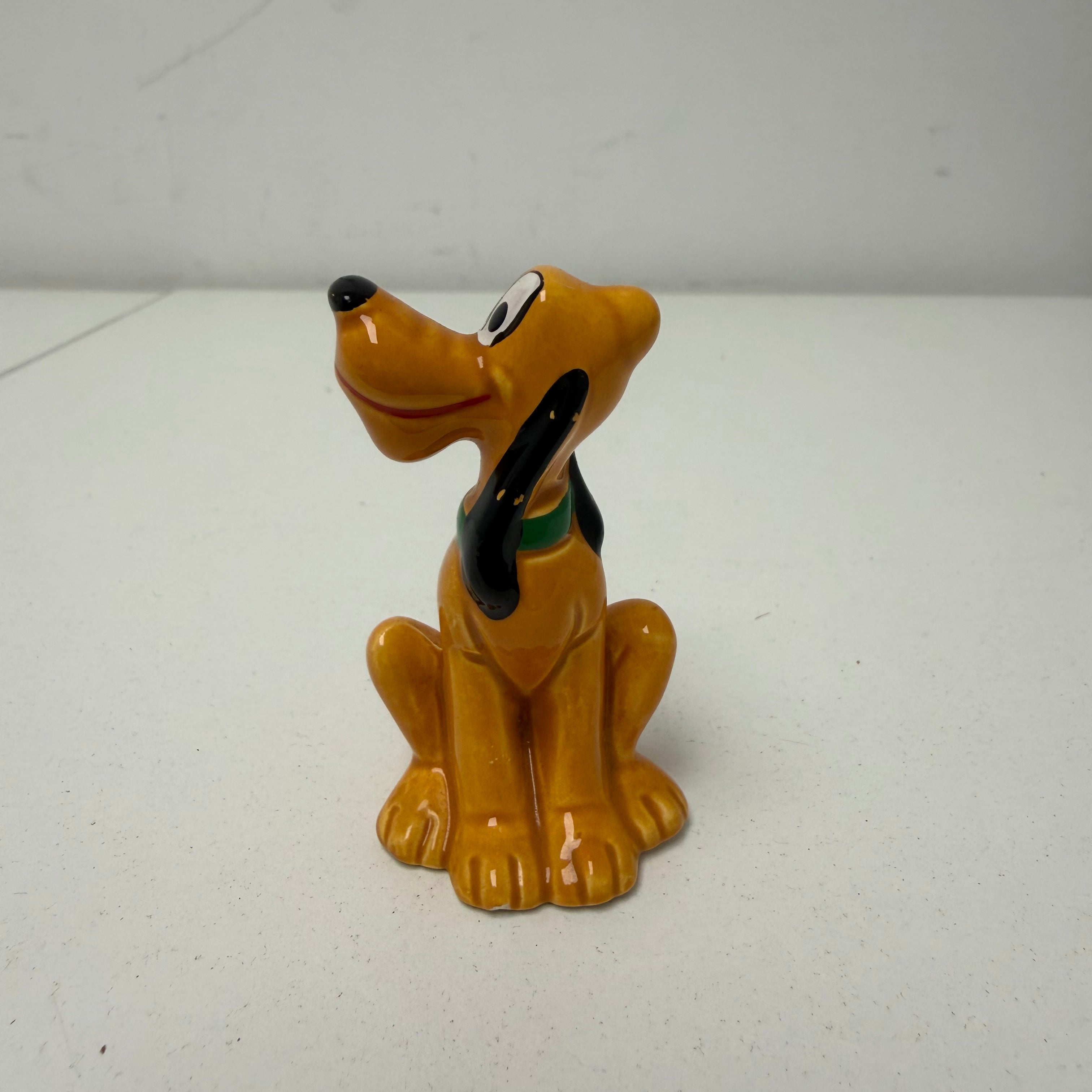 Vintage Walt Disney Productions Pluto Ceramic Figurine