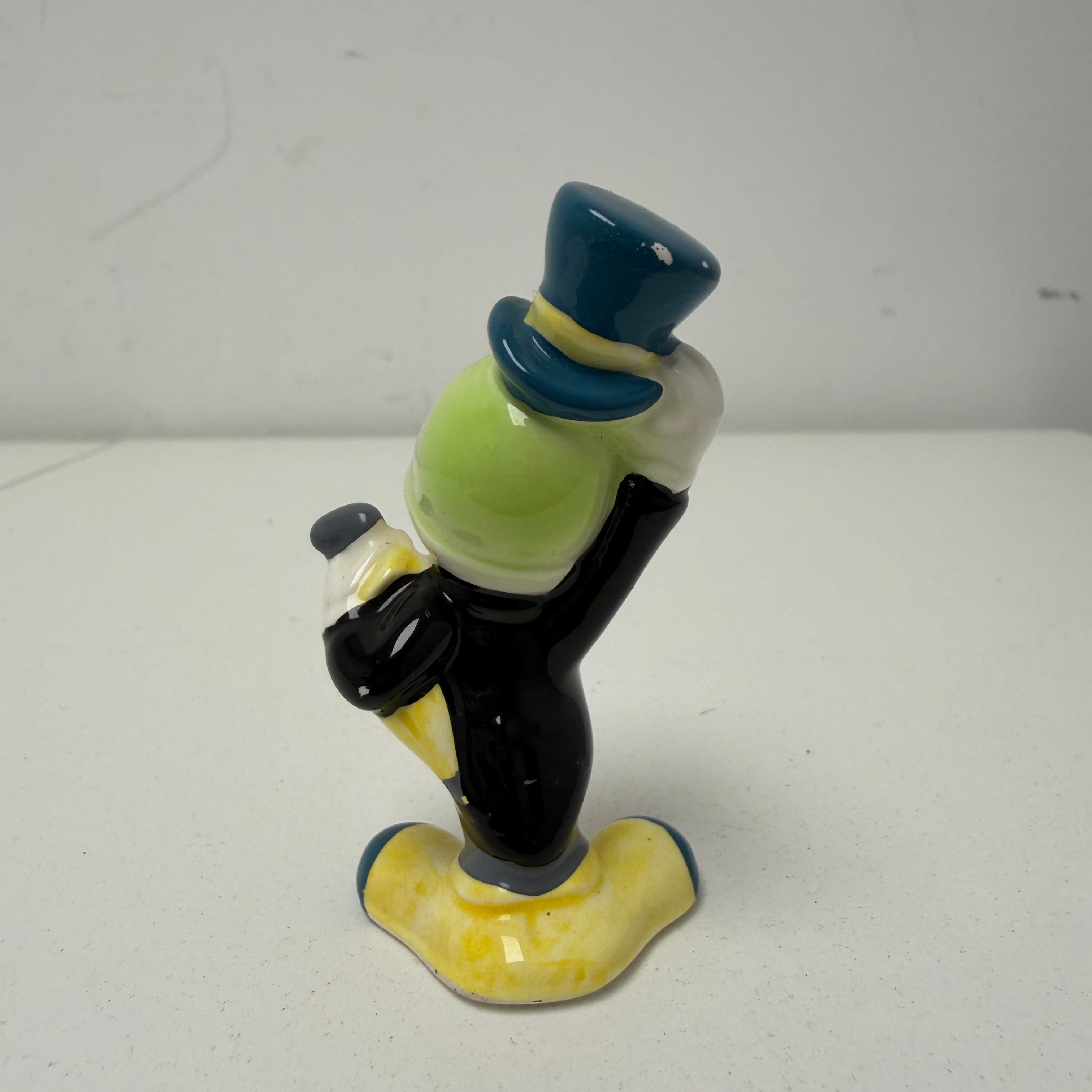 Vintage Walt Disney Productions Jiminy Cricket Ceramic Figurine