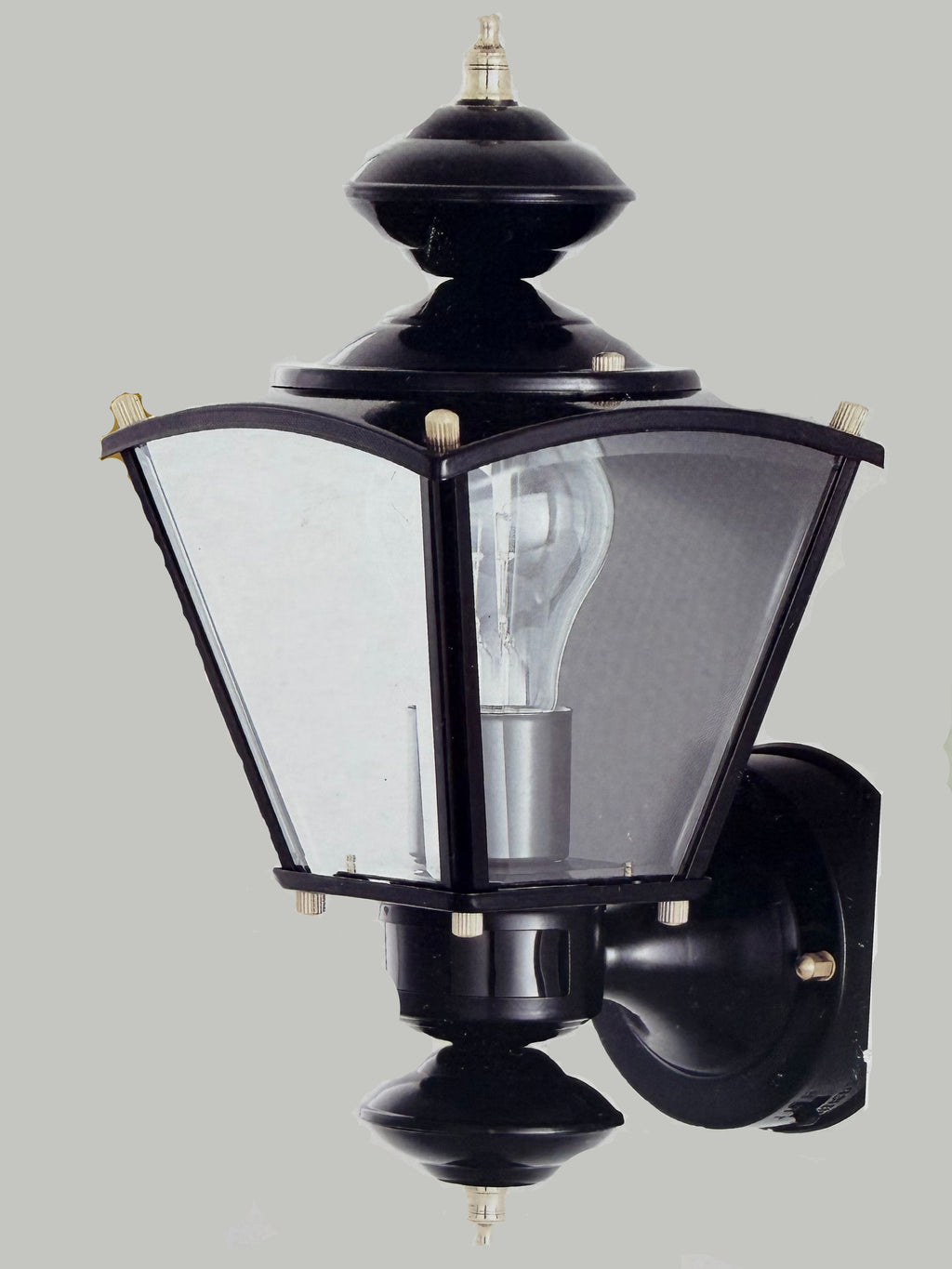Hampton Bay Exterior Motion Sensor Wall Lantern Light (248 523)