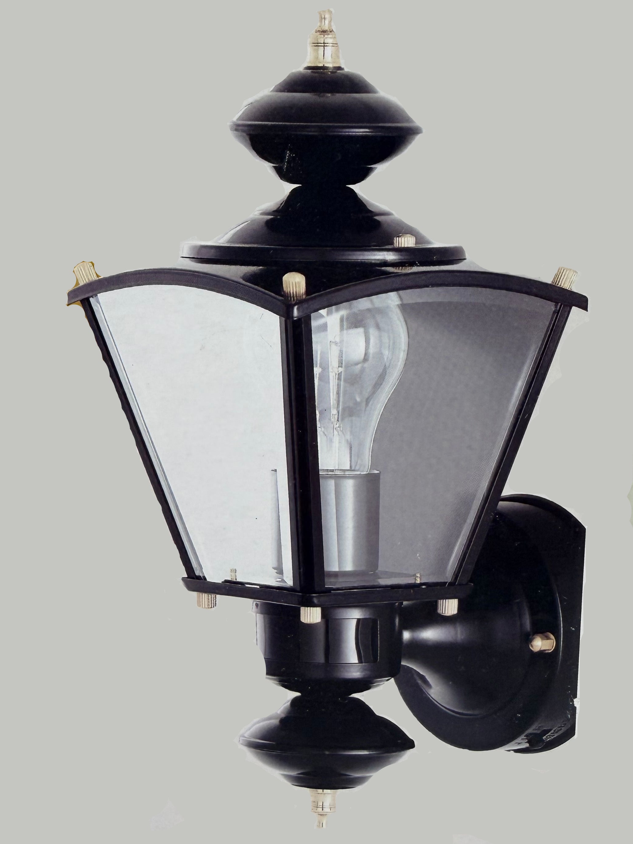 Hampton Bay Exterior Motion Sensor Wall Lantern Light (248 523)