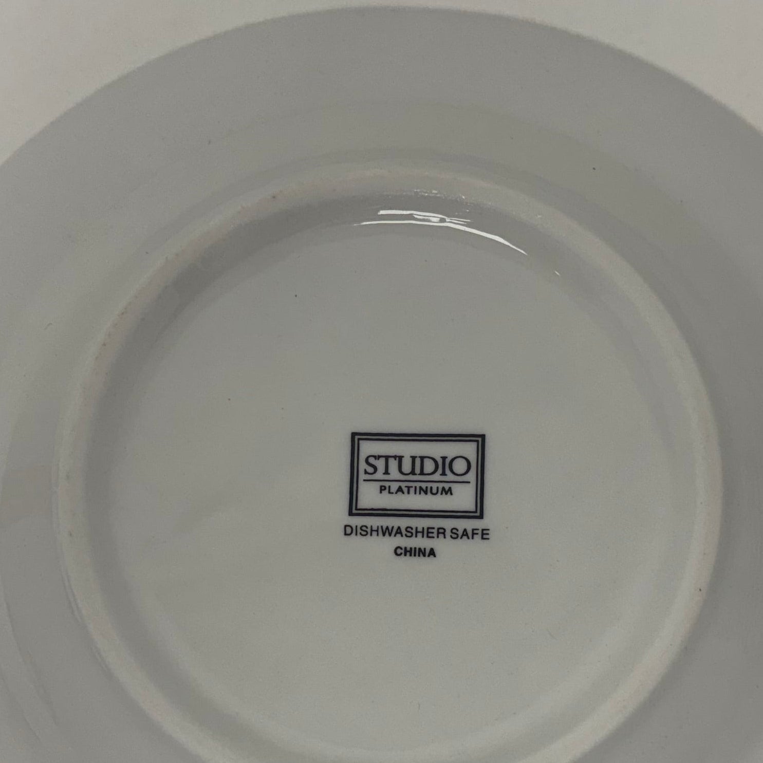 12 Piece Studio Platinum Porcelain Bowl Set