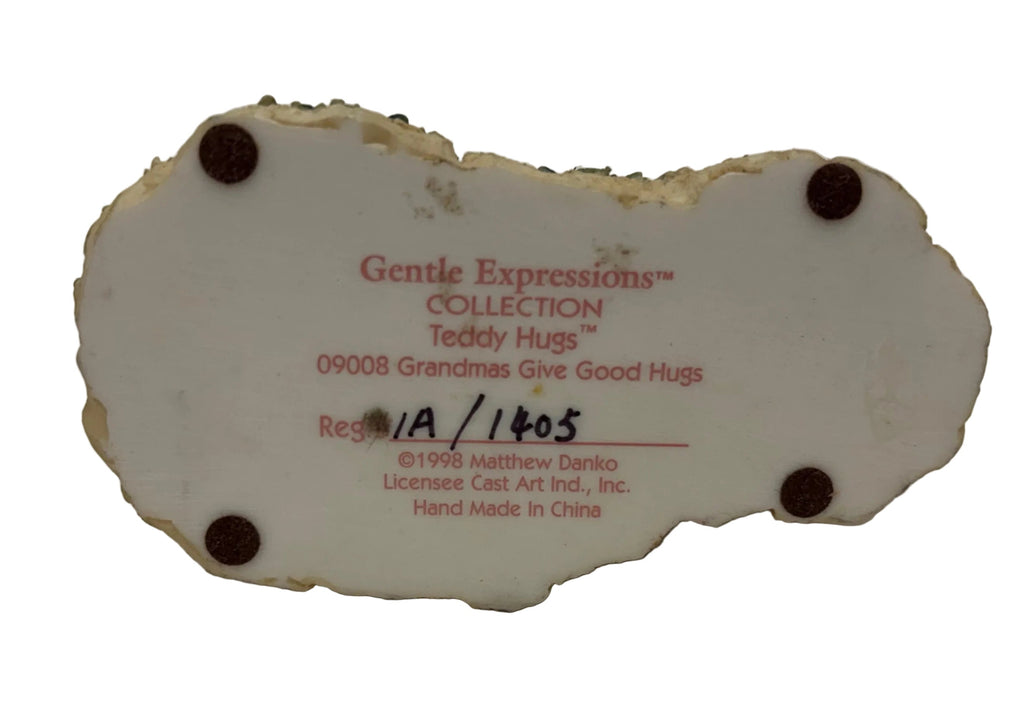 Matthew Danko Gentle Expressions "Teddy Hugs" - Grandmas Give Good Hugs