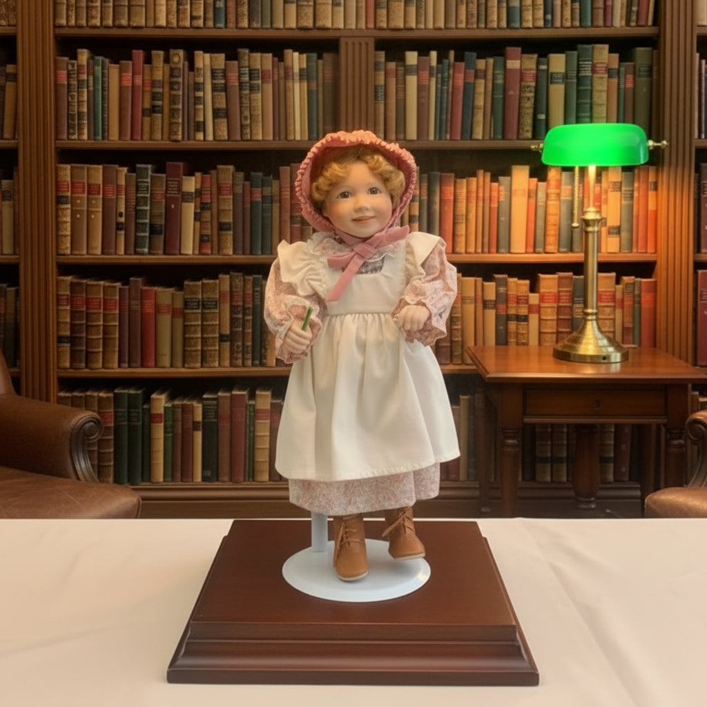 Vintage Little House on the Prairie Porcelain Doll by Ashton-Drake Galleries - Carrie