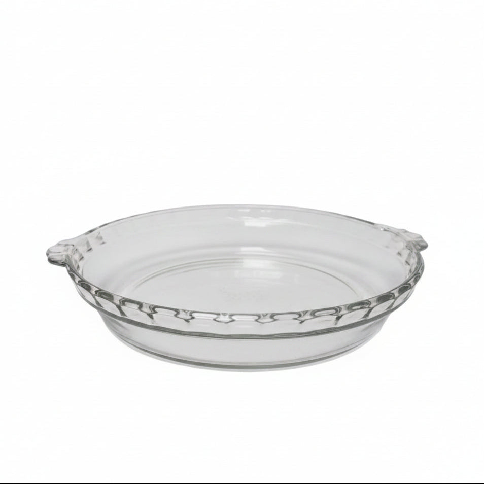 Vintage 9-1/2" Pyrex Glass Pie Plate