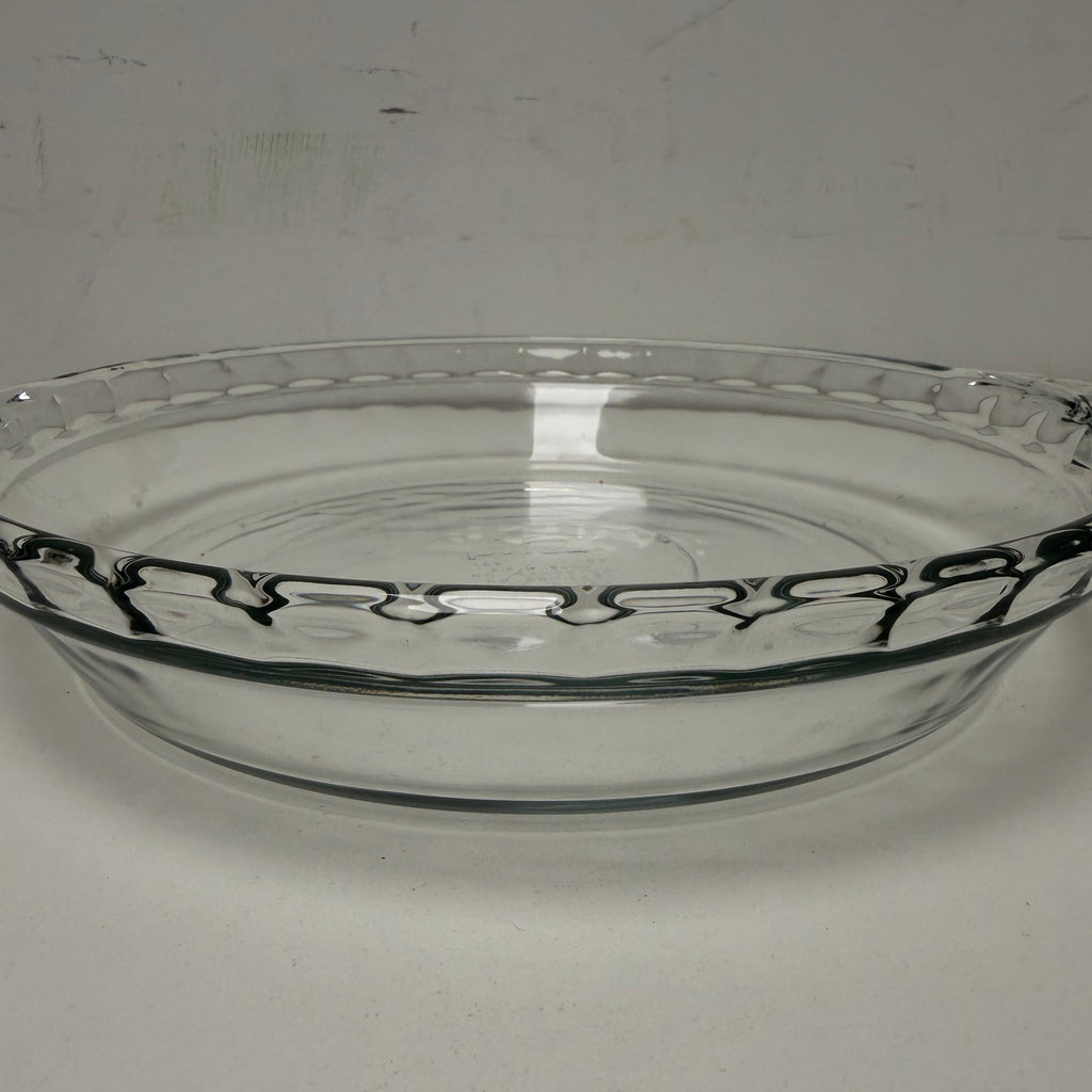 Vintage 9-1/2" Pyrex Glass Pie Plate