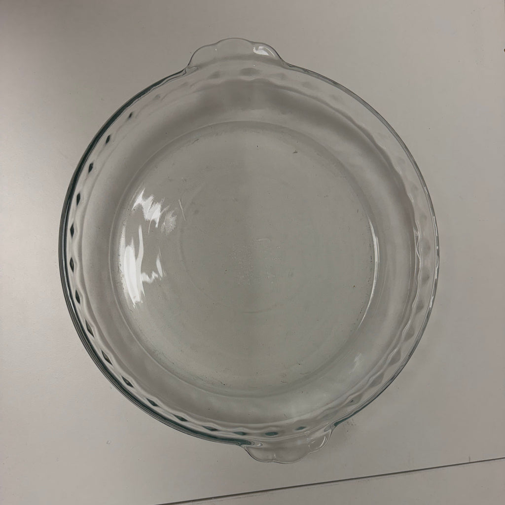 Vintage 9-1/2" Pyrex Glass Pie Plate