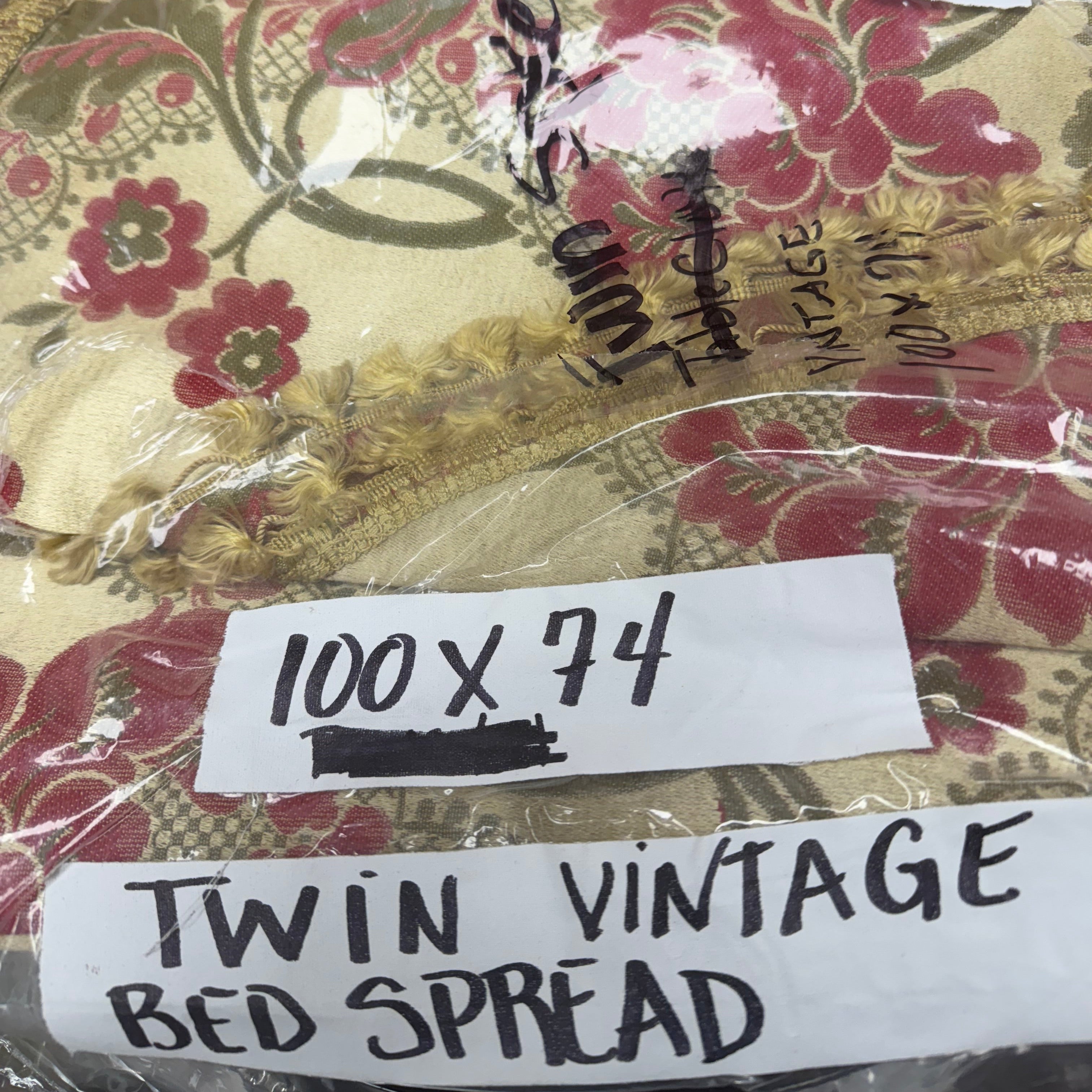 Vintage Twin Bed Spread