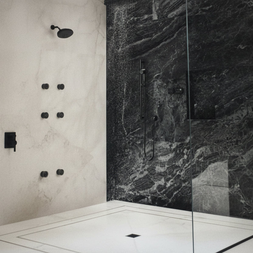 Kohler Tile-In Square Shower Drain (9136-BL)