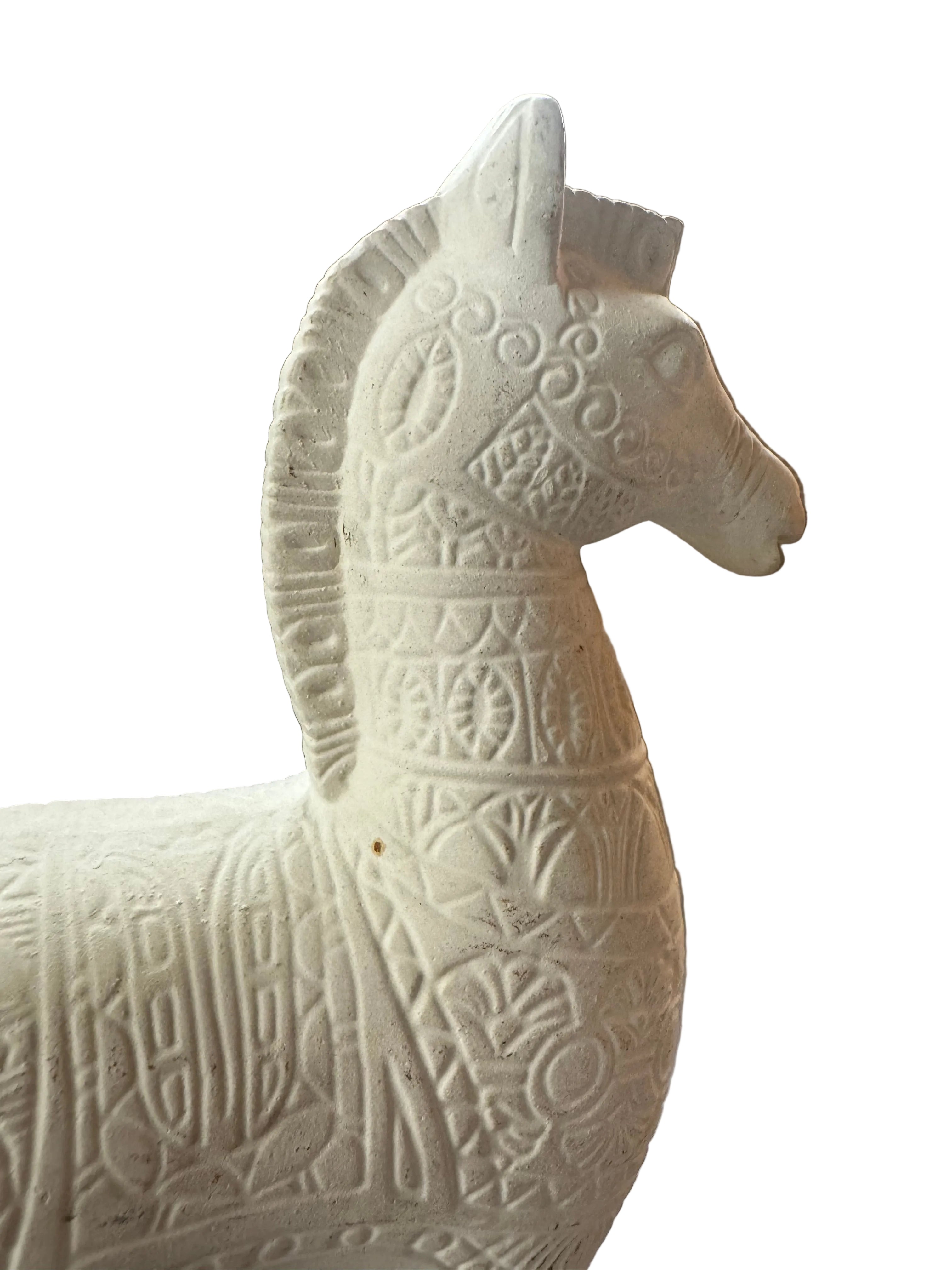 Bitossi-Style Horse Figurine