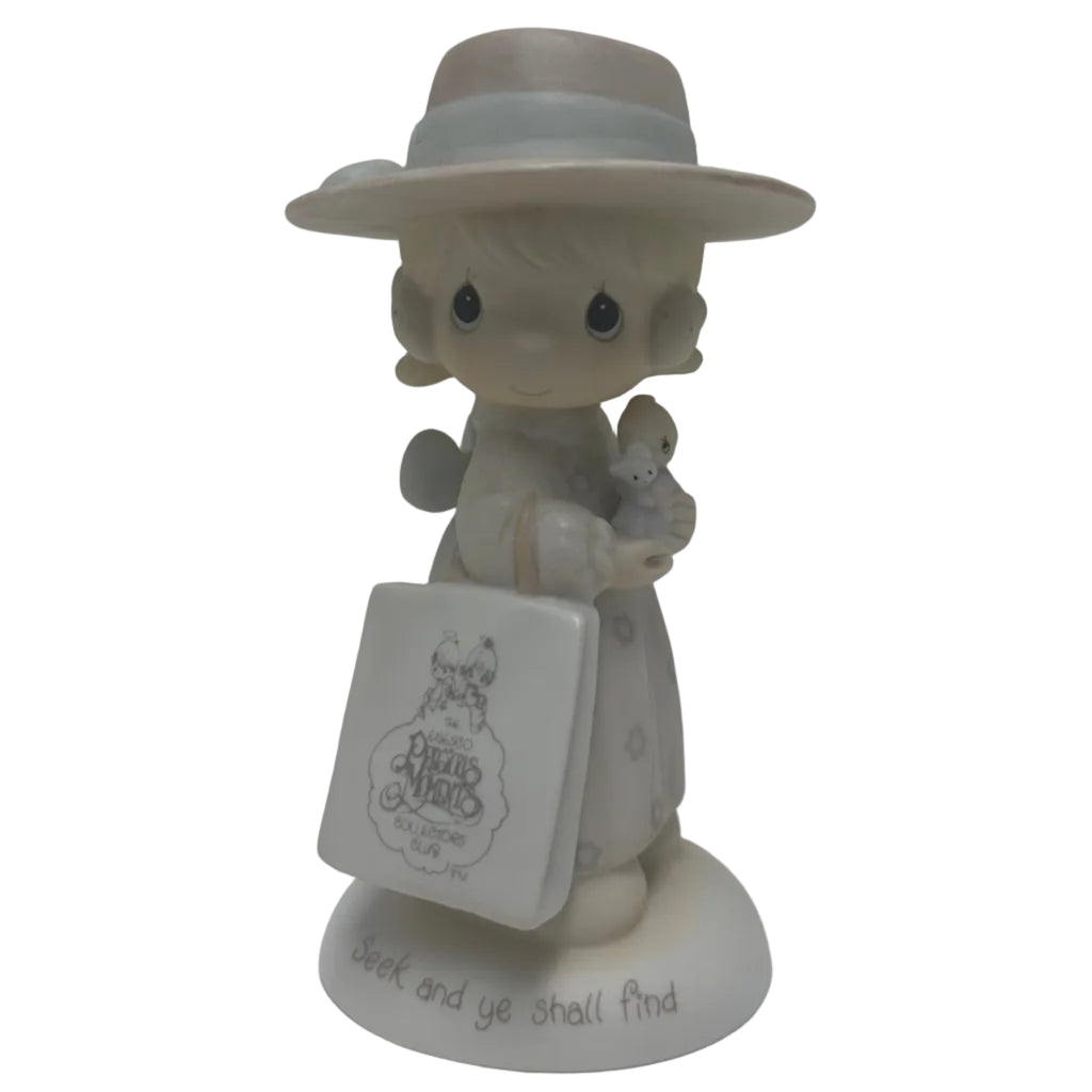 "Seek and Ye Shall Find" Precious Moments Collectors Club Figure