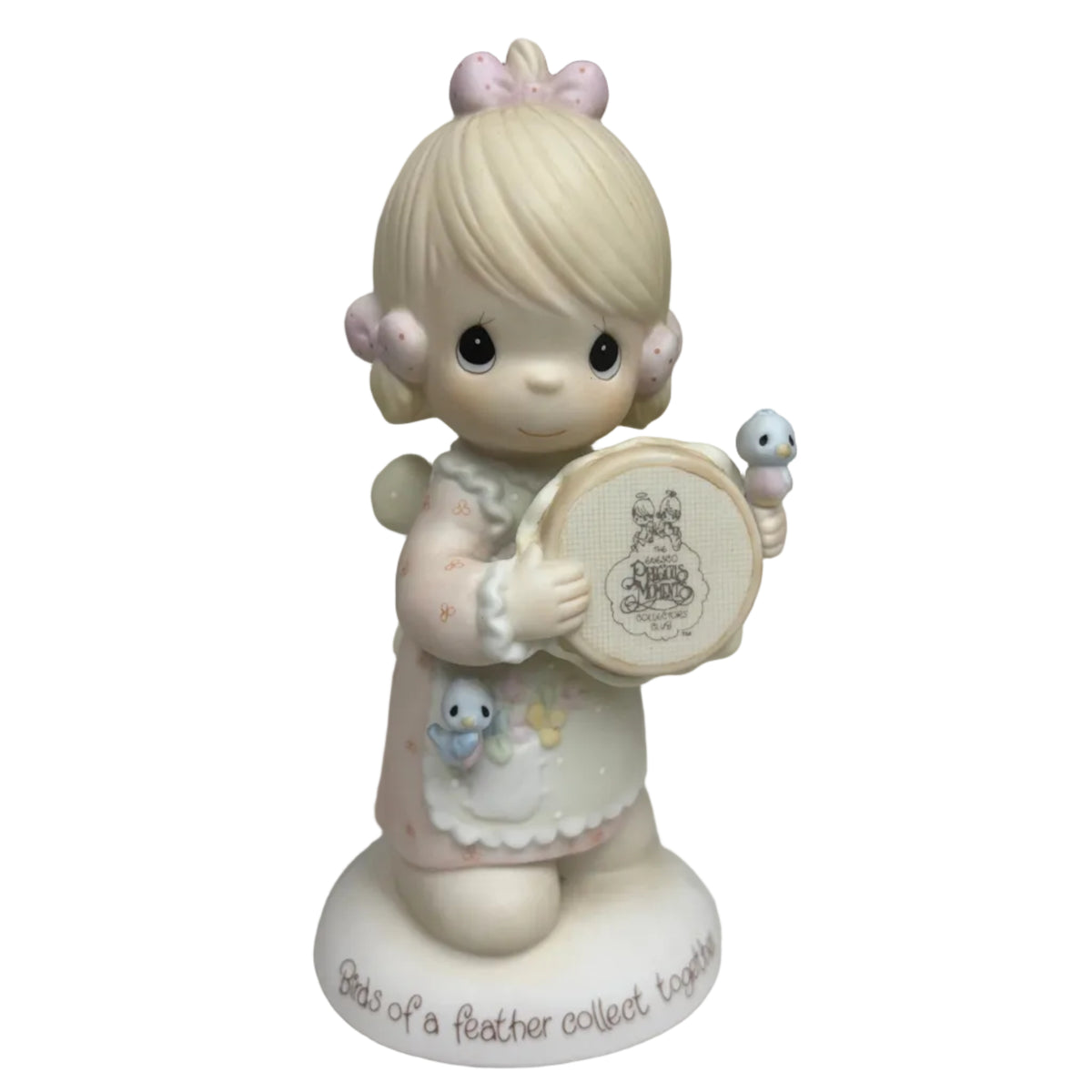 "Birds of a Feather Collect Together" Precious Moments Figurine