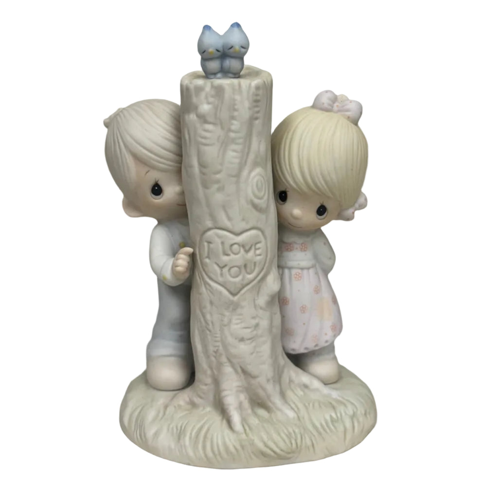 "Thee I Love" Precious Moments Figurine