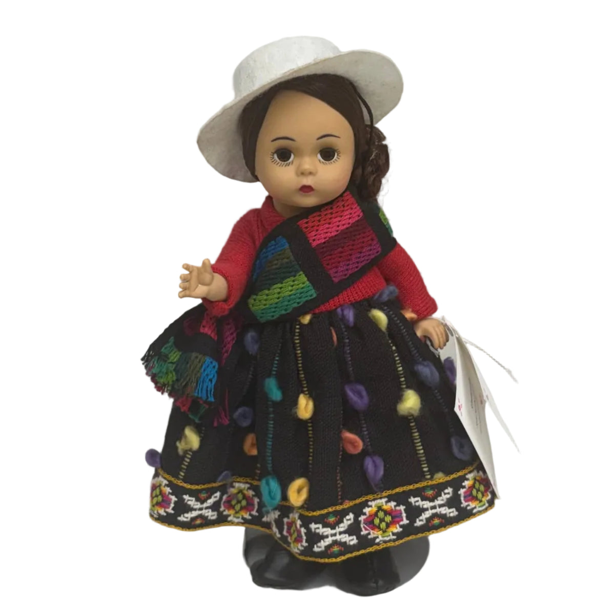 Madame Alexander Guatemala Girl Doll with Stand