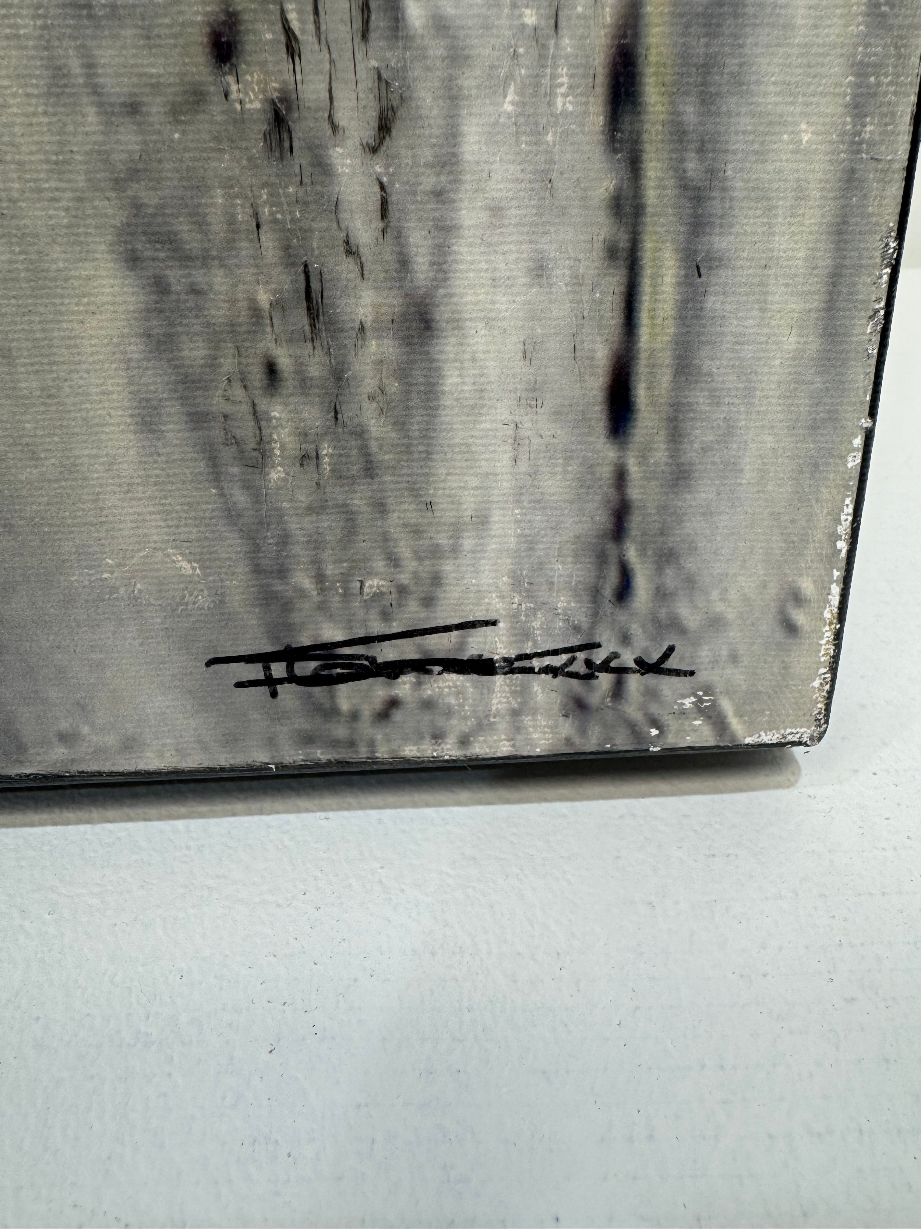 "Tranquil Earth" Limited Edition Hand Embellished Abstract by Eloise Holbrook