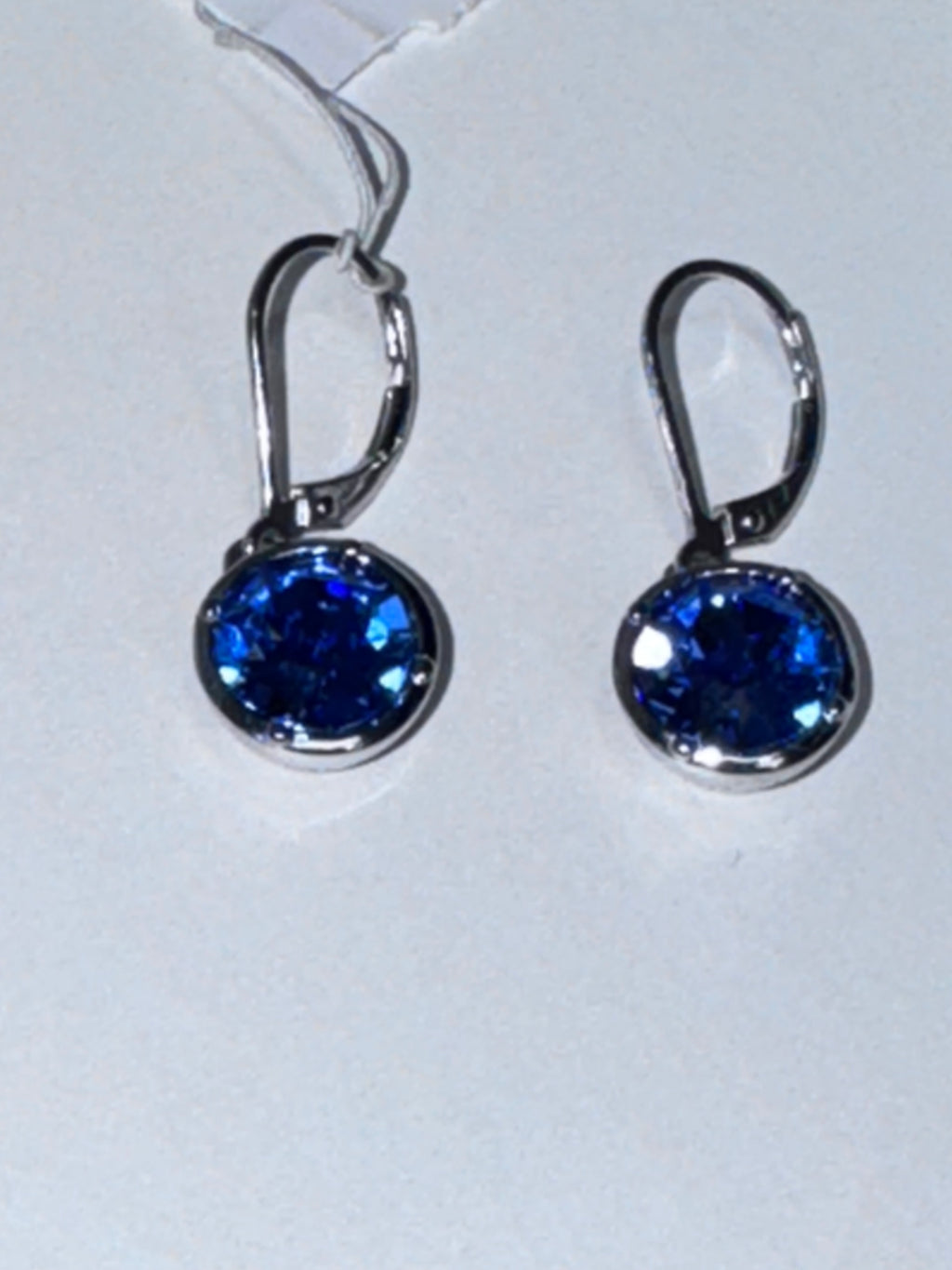 Bella Drop Earrings by Swarovski - Blue