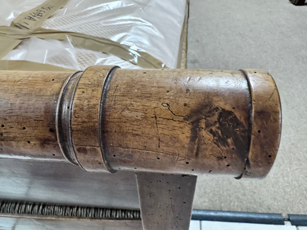 Large Wooden Hall Bench