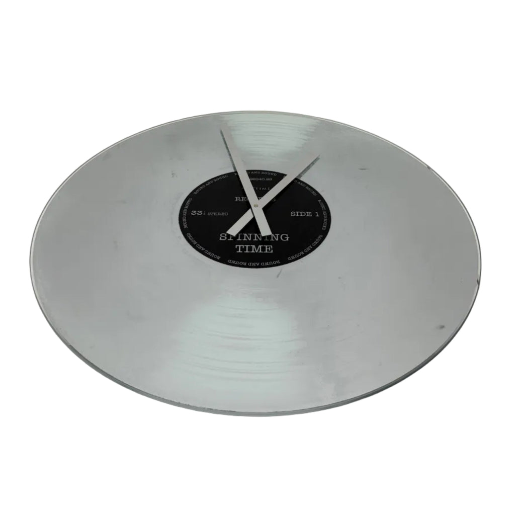 NeXtime "Spinning Time" Record Wall Clock