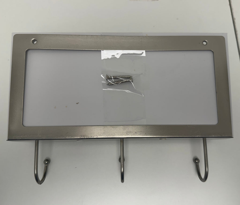 Threshold Mail Holder with Key Hooks