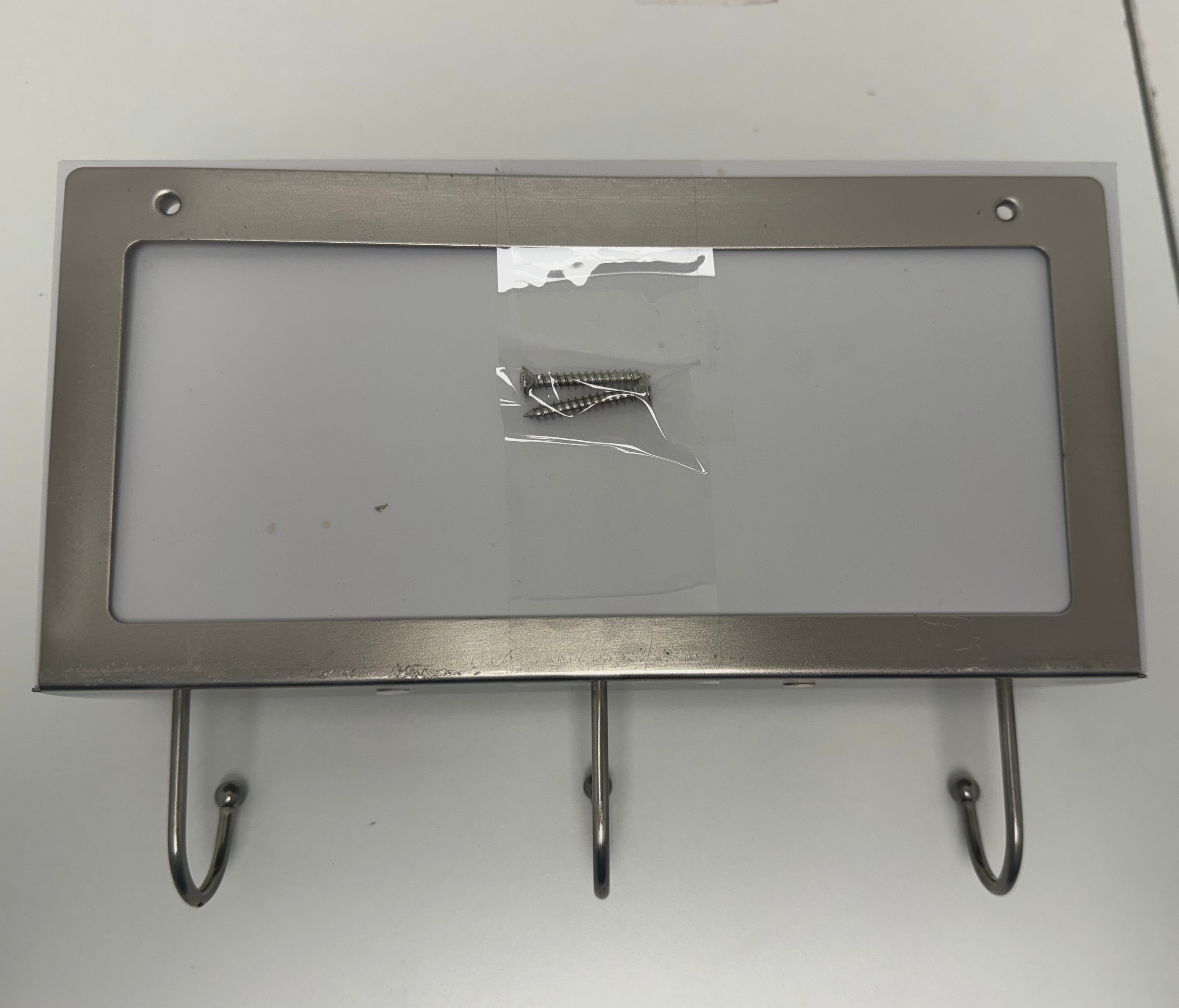 Threshold Mail Holder with Key Hooks