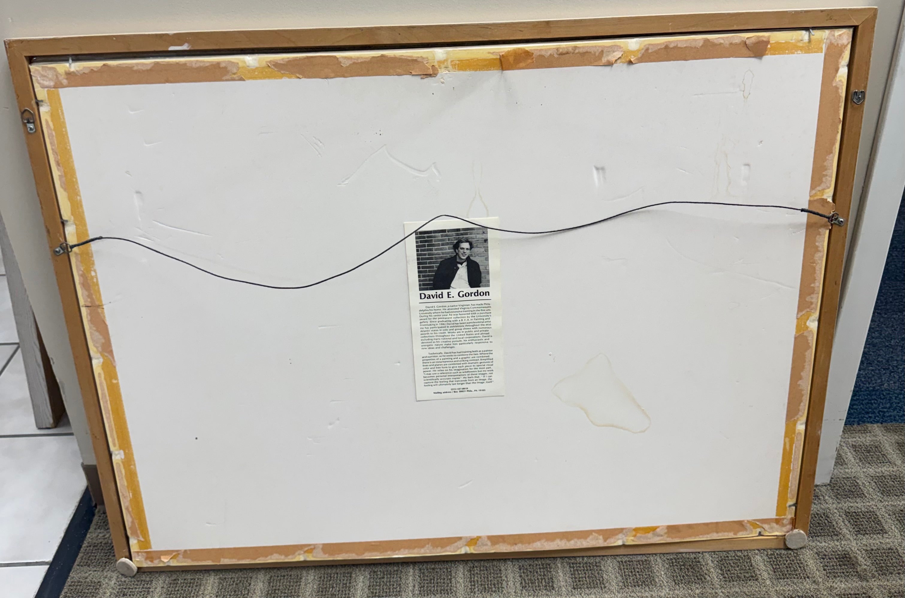 "Valley" by David Gordon, Signed and Numbered Print