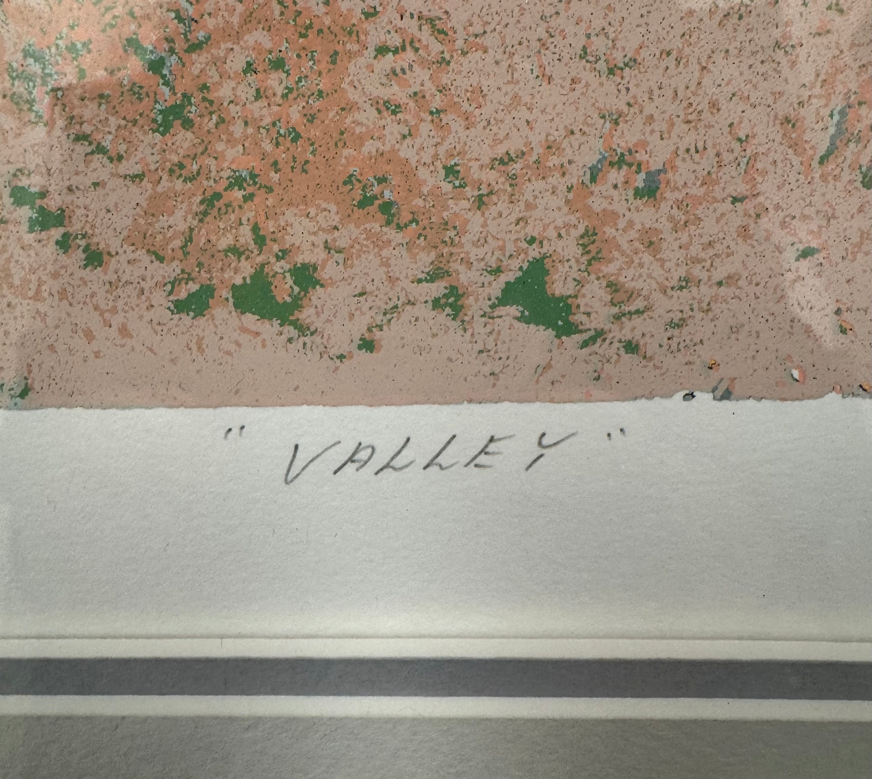 "Valley" by David Gordon, Signed and Numbered Print