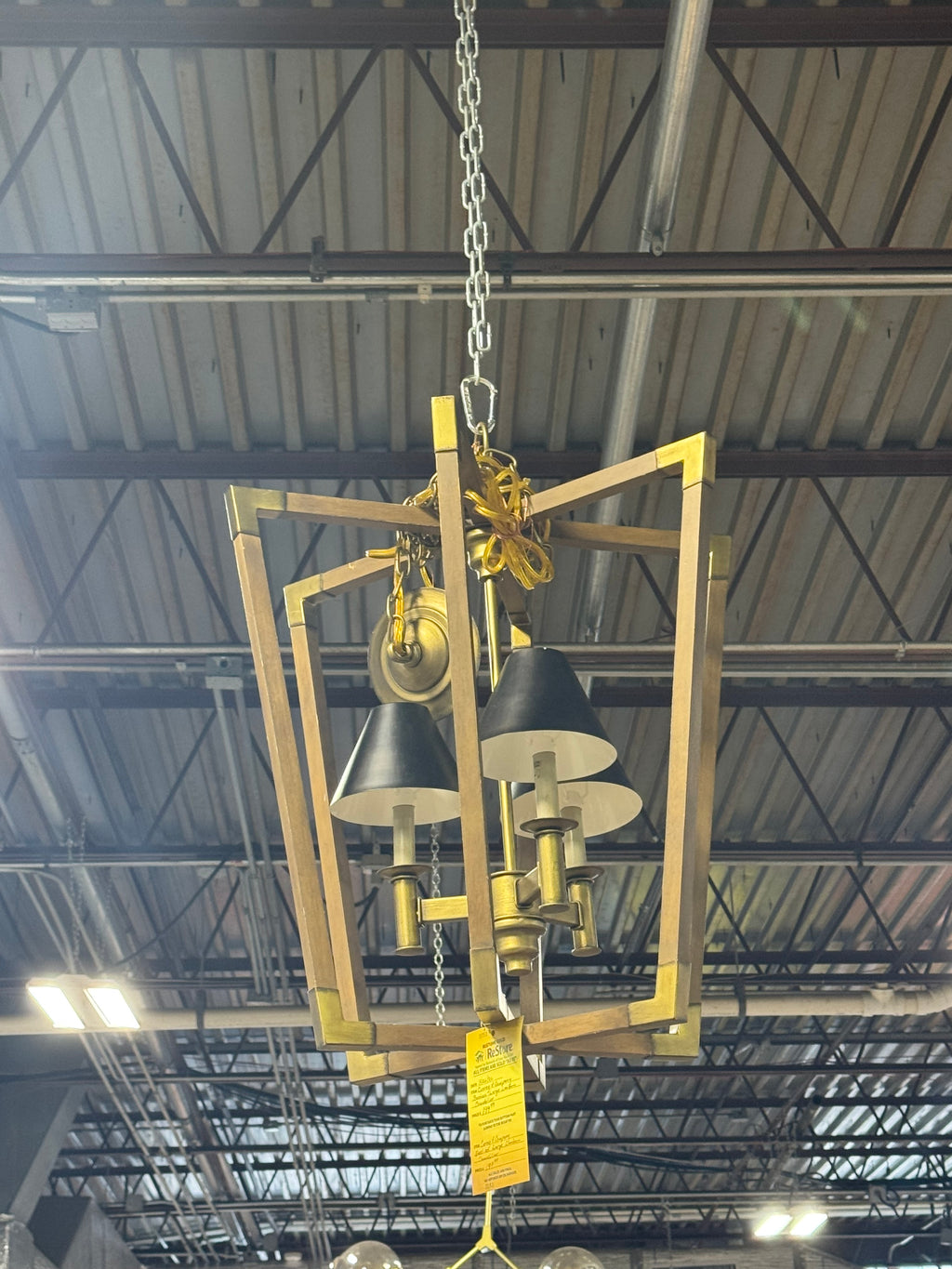 Currey & Company Bastian Large Lantern Chandelier