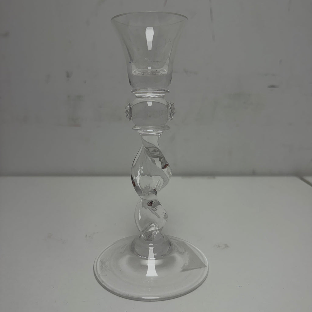 Pair of Heritage Farm & Garden Spiral Candlesticks - Small