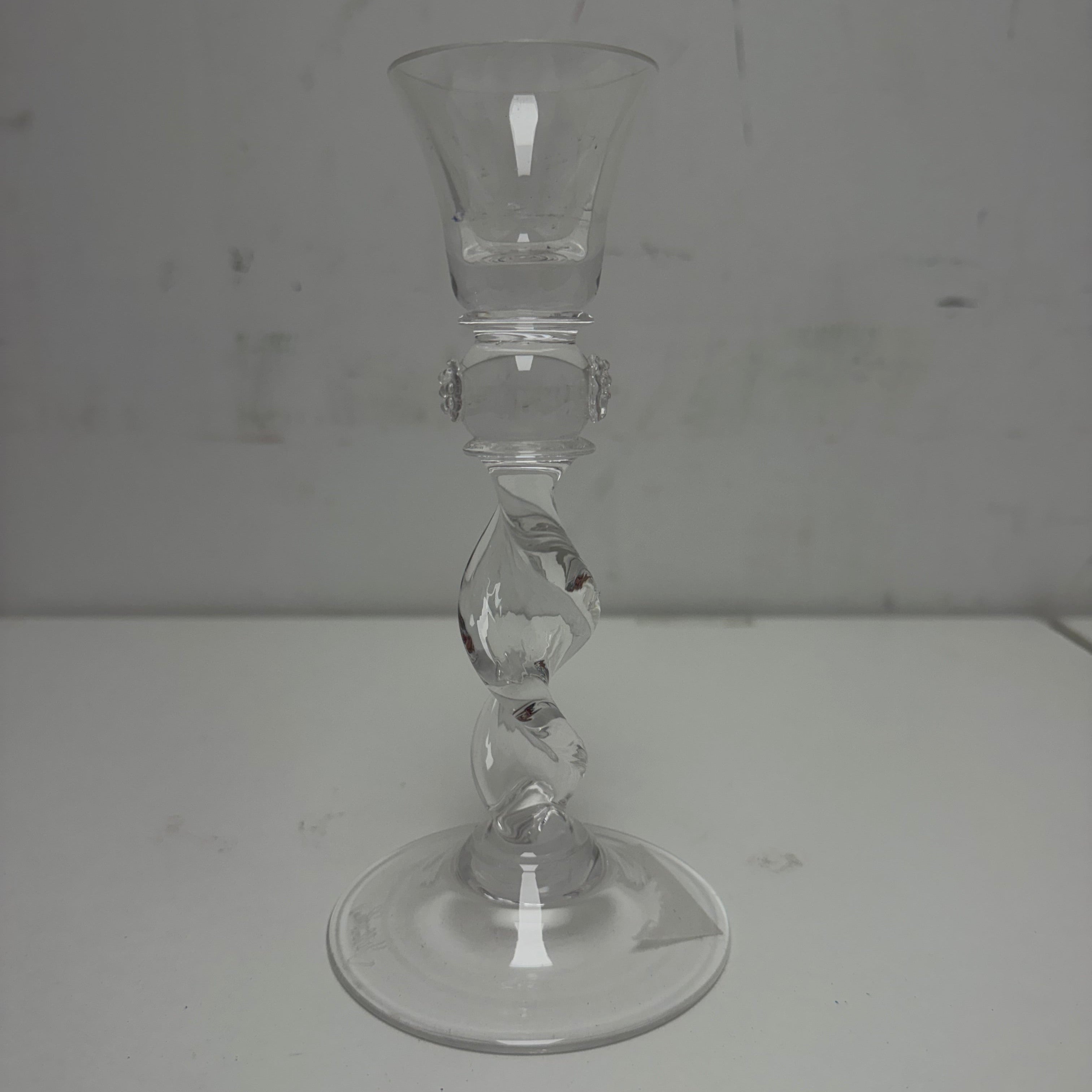 Pair of Heritage Farm & Garden Spiral Candlesticks - Small