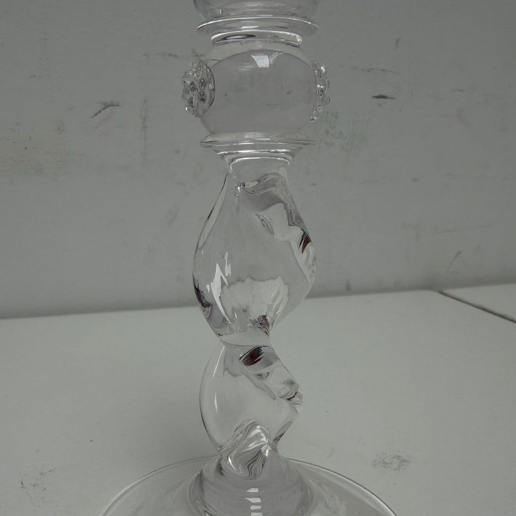Pair of Heritage Farm & Garden Spiral Candlesticks - Small