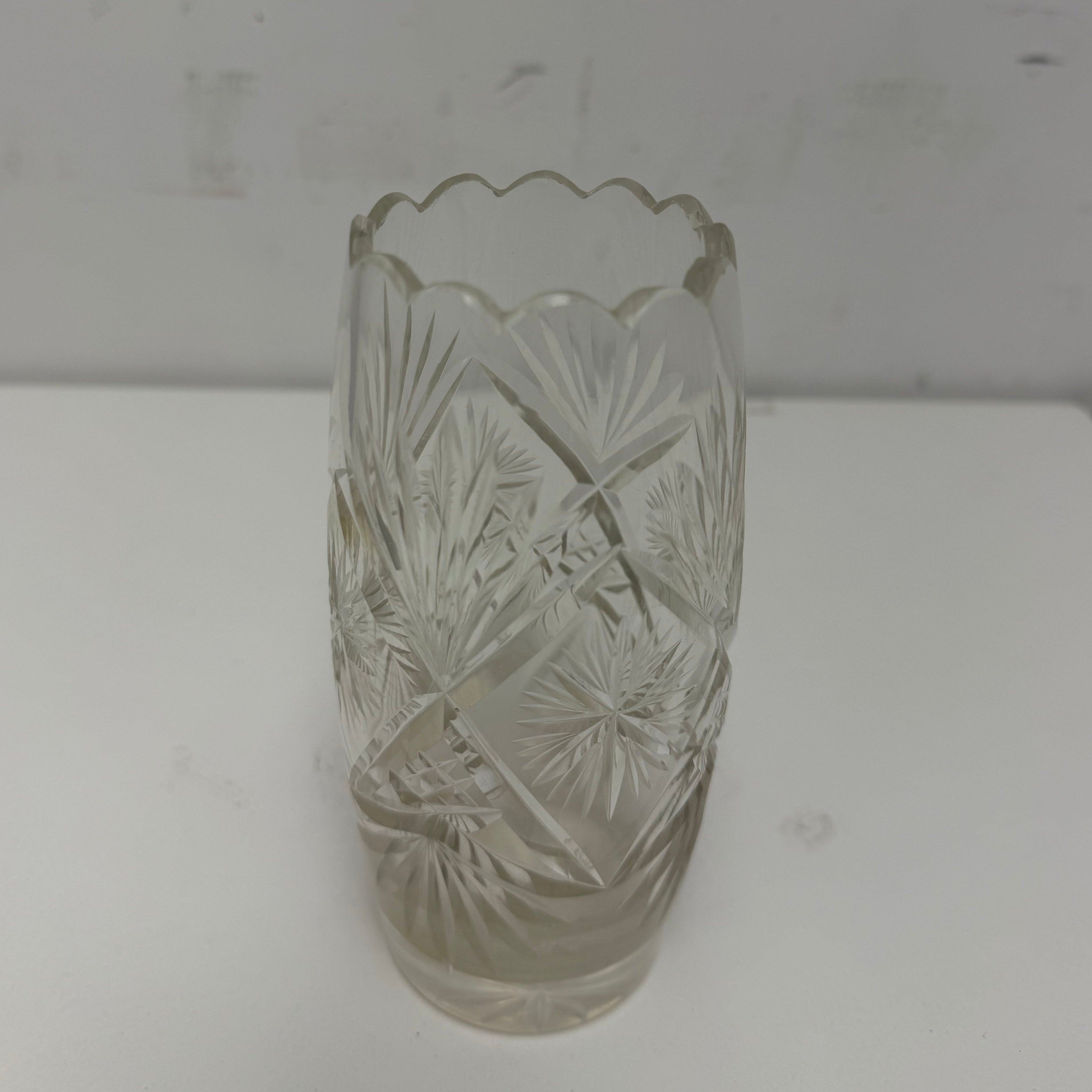 Vintage Crystal Vase