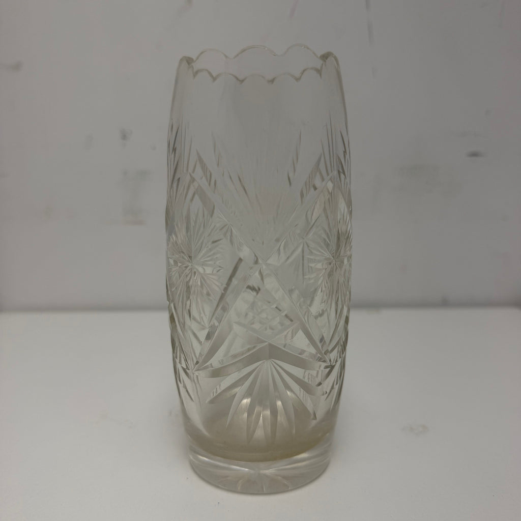 Vintage Crystal Vase