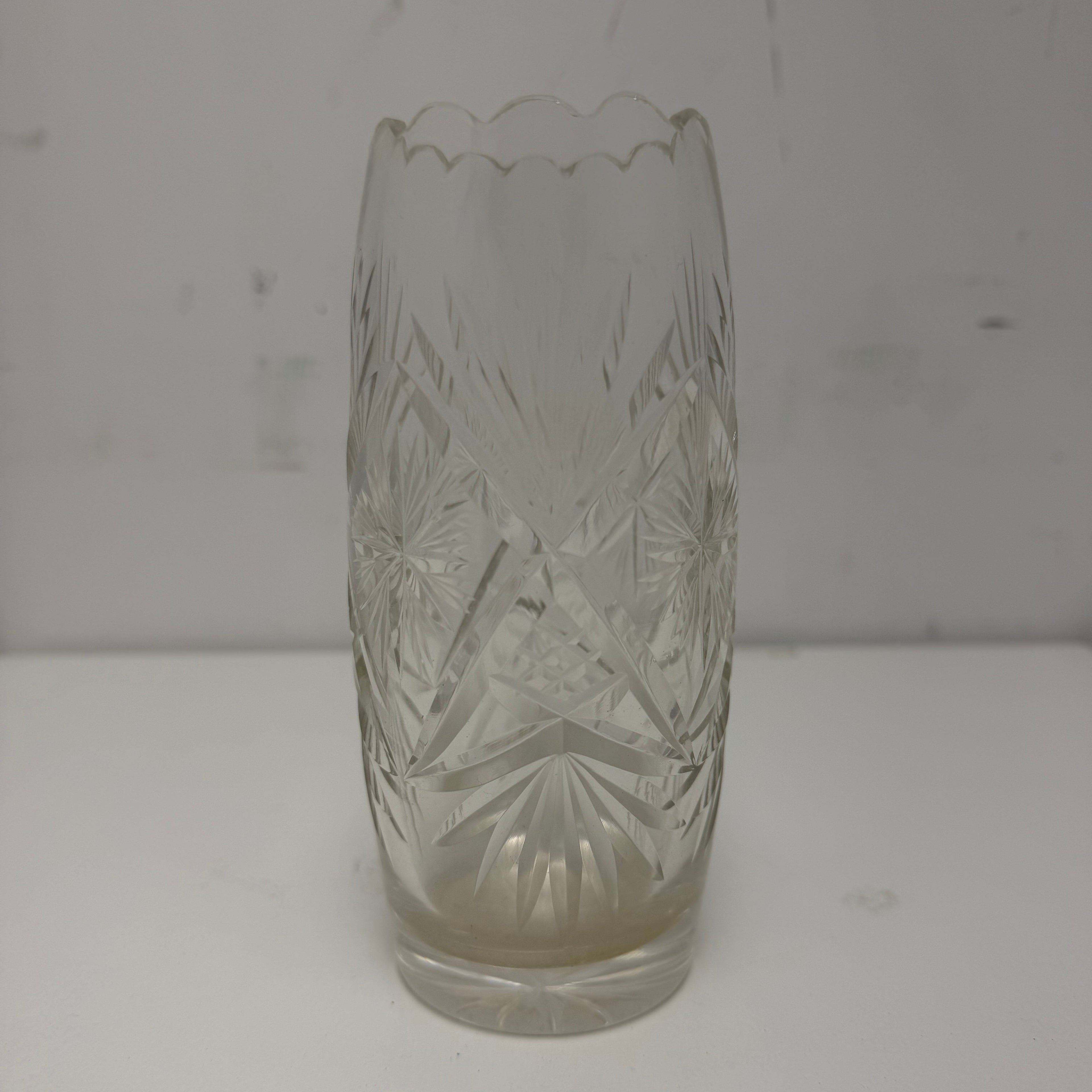 Vintage Crystal Vase