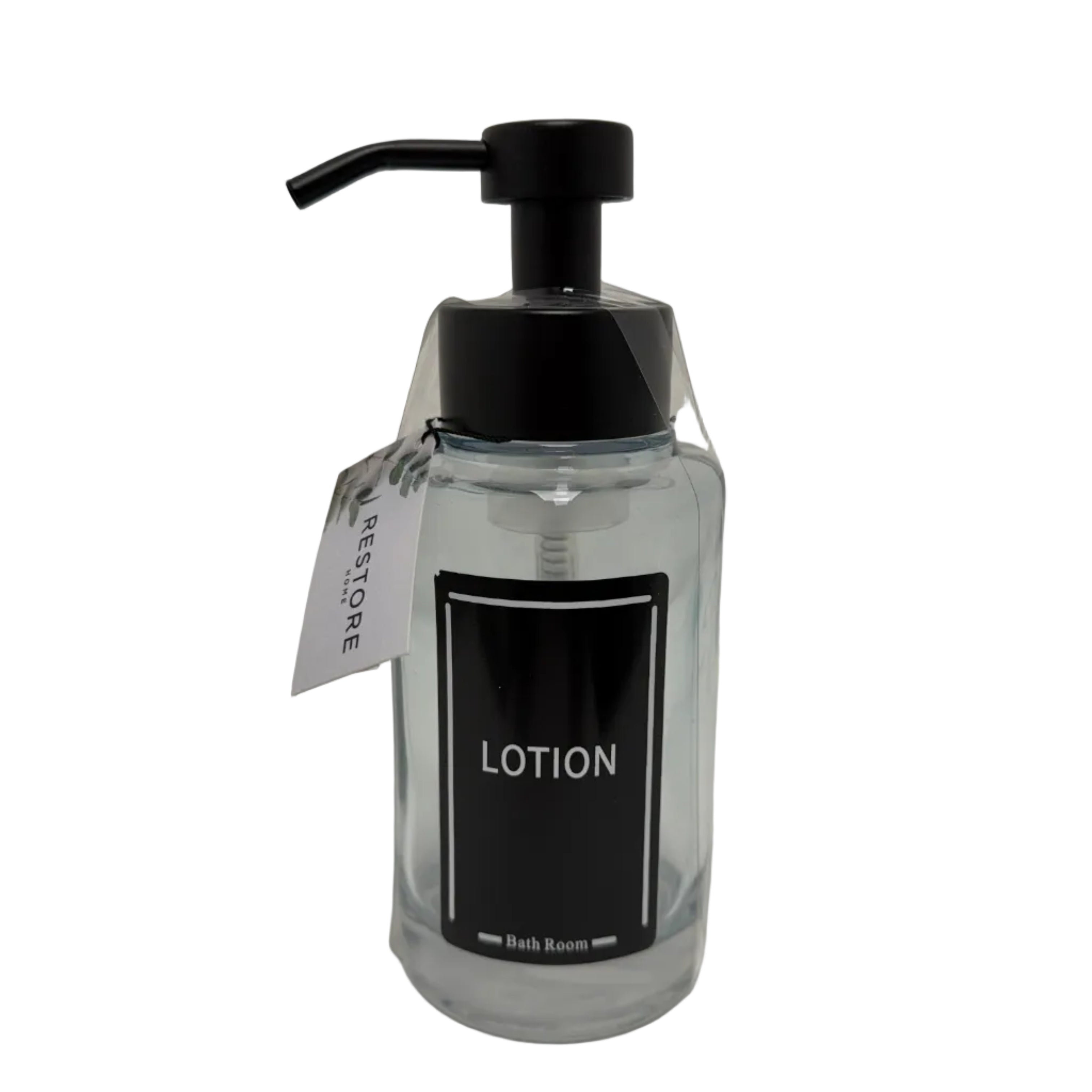 Glass Lotion Dispenser