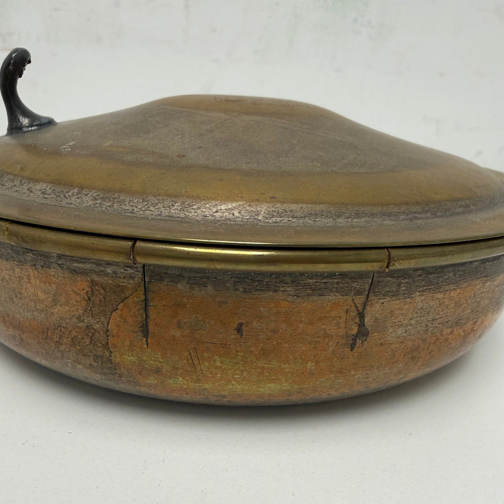 Vintage Brass Silent Butler