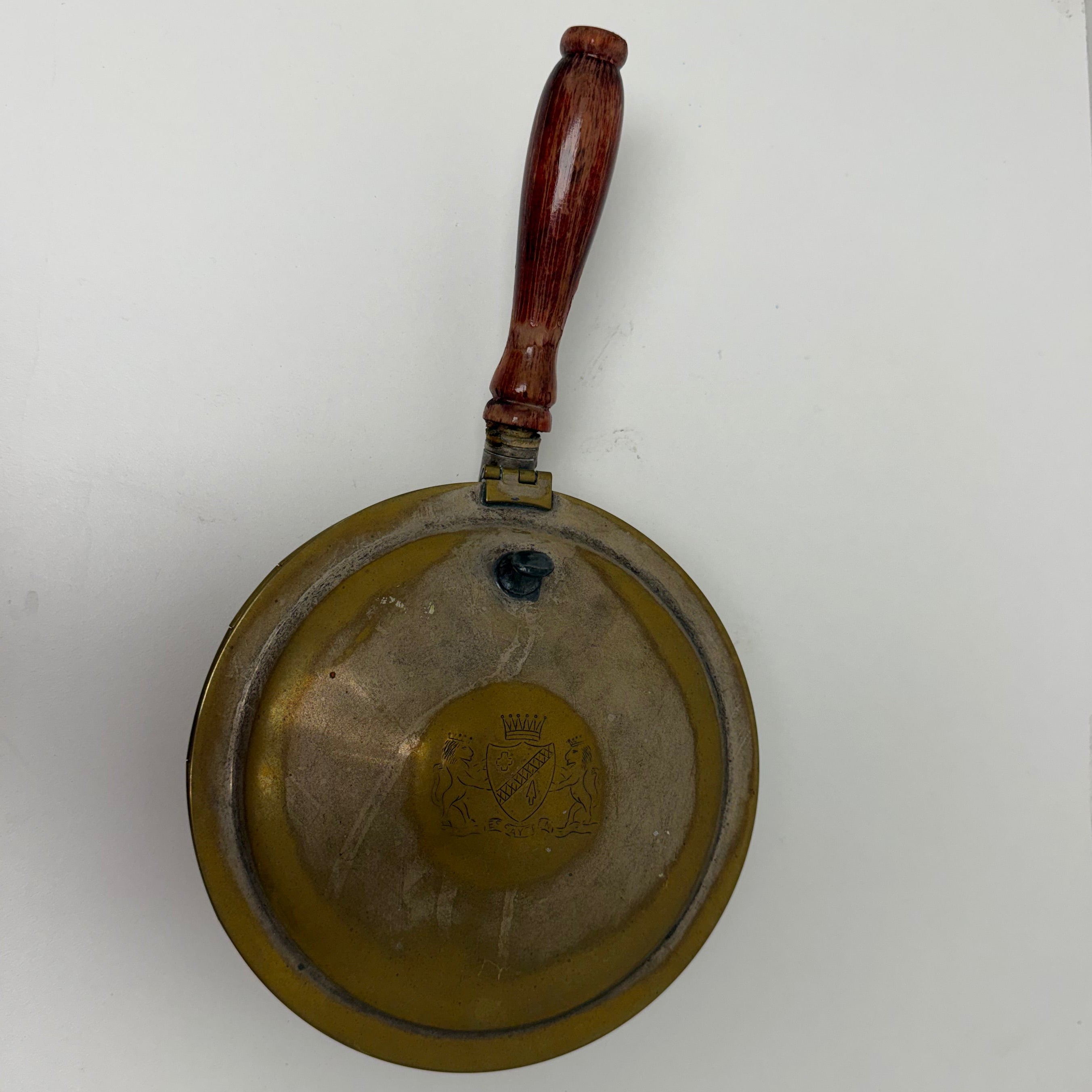 Vintage Brass Silent Butler