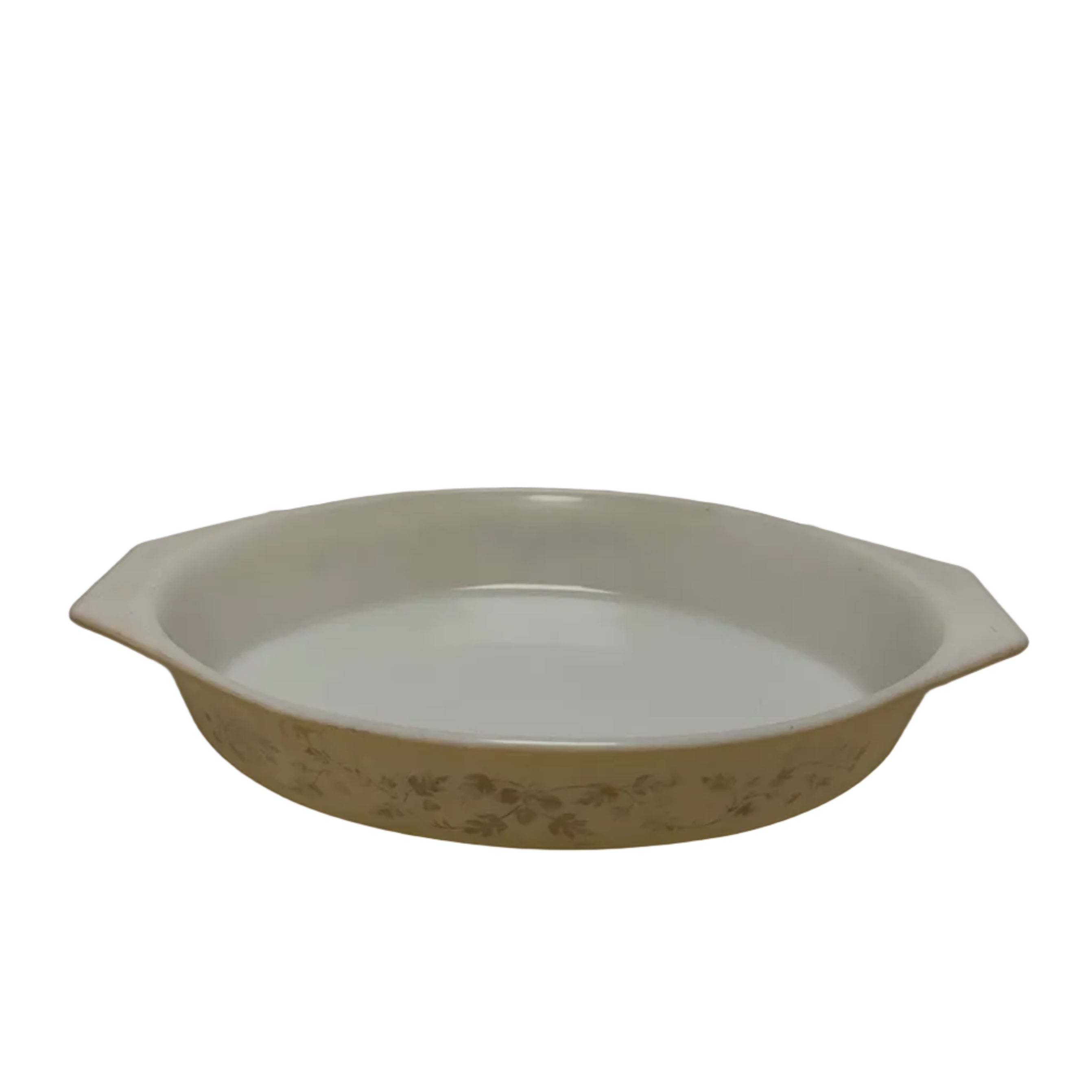 Vintage "Golden Acorn" Oval Pyrex Dish