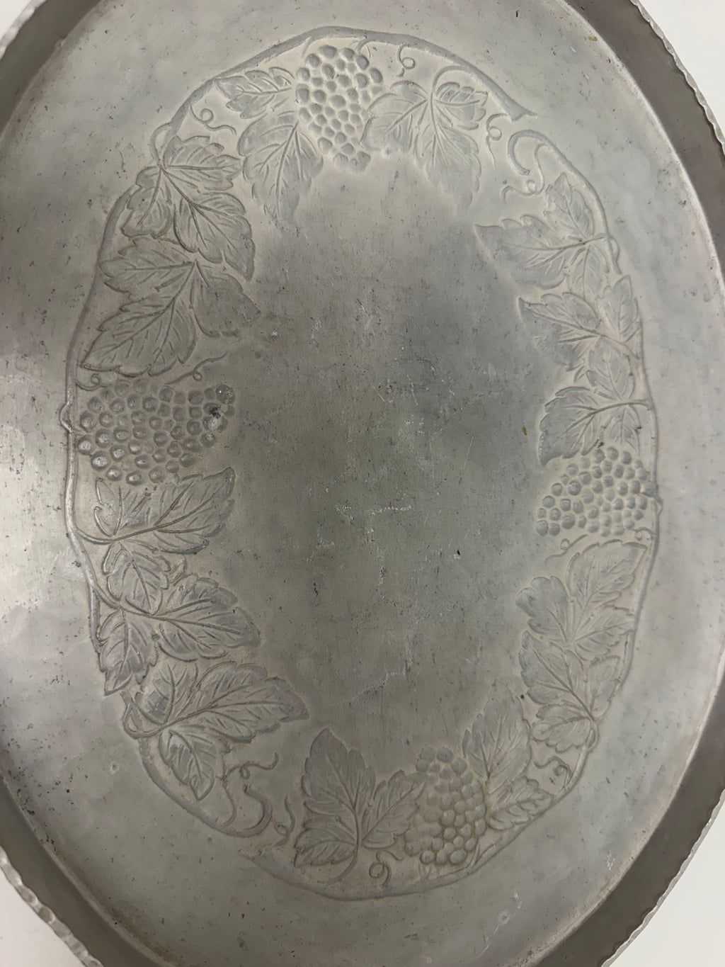 Vintage Everlast Hand-Forged Hammered Aluminum Serving Tray