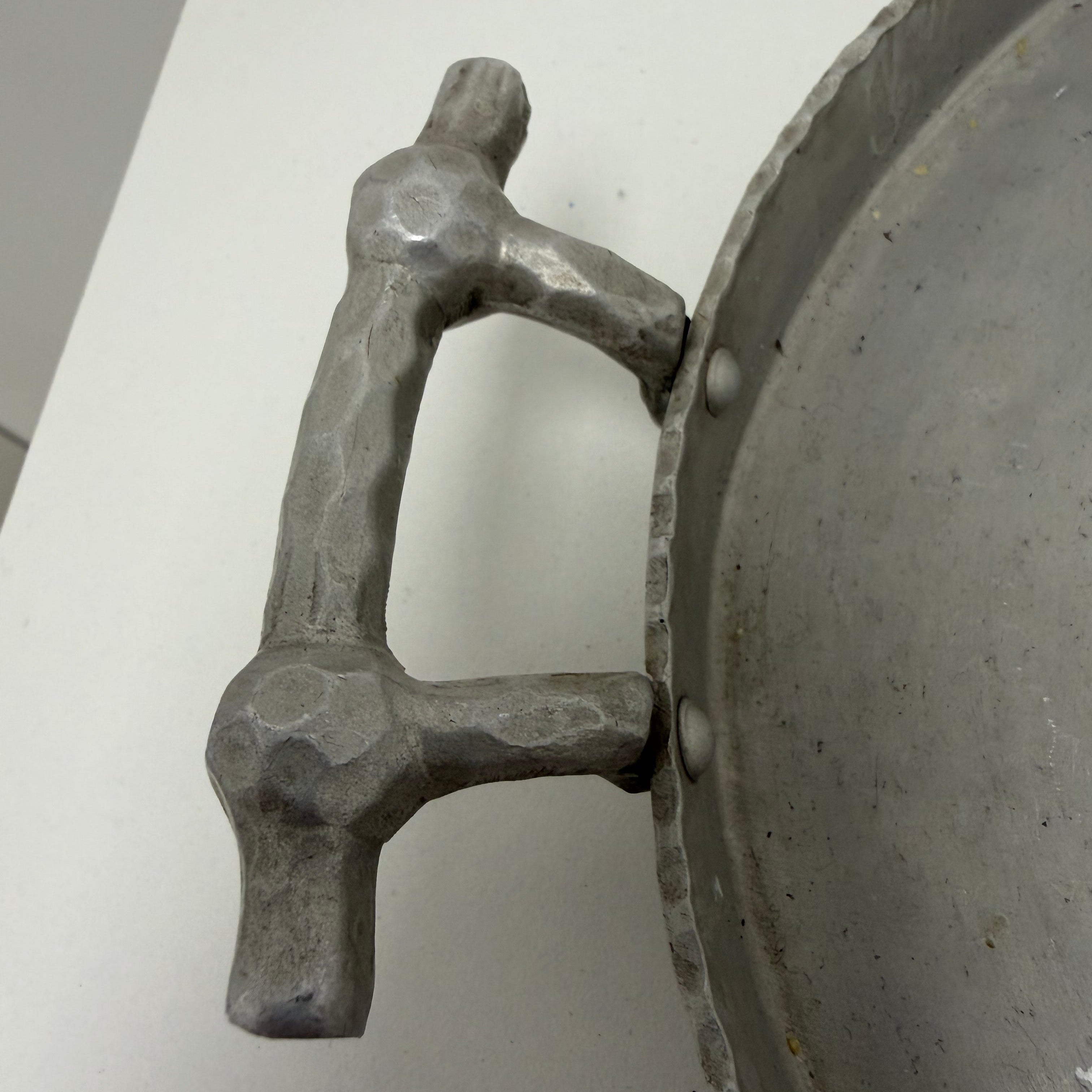 Vintage Everlast Hand-Forged Hammered Aluminum Serving Tray