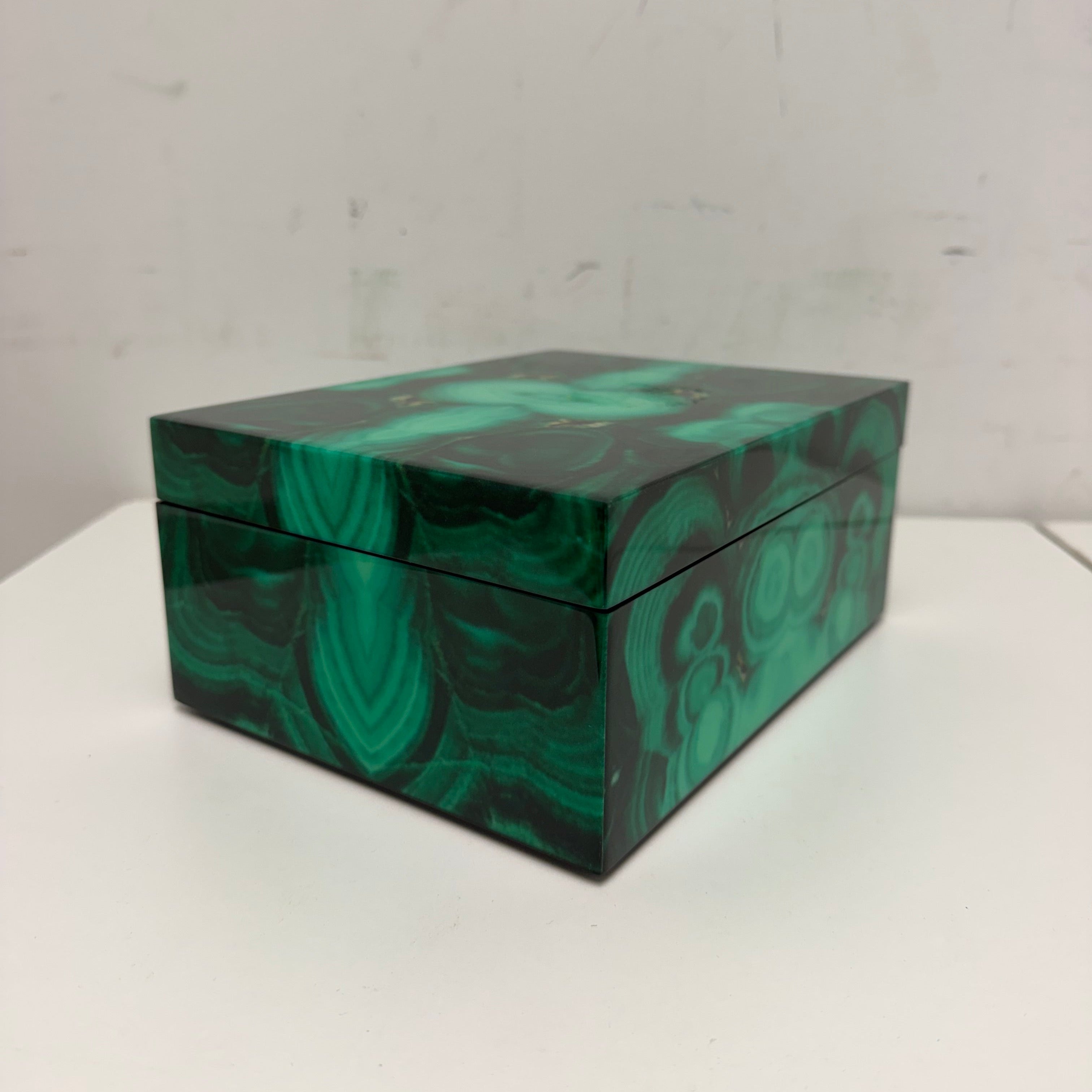Green Decorative Trinket Box